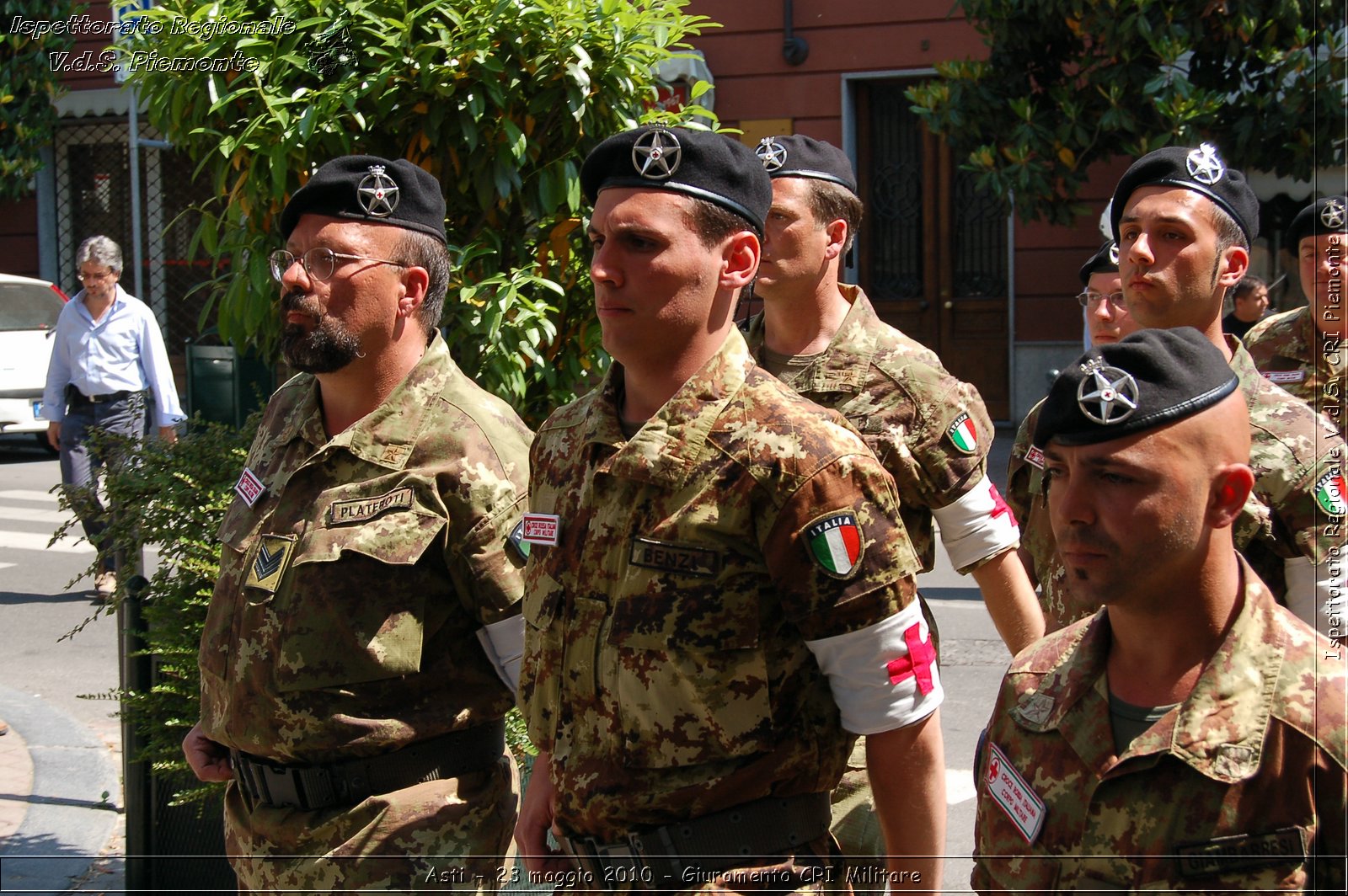 Asti - 23 maggio 2010 - Giuramento Solenne Corpo Militare della CRI  -  Croce Rossa Italiana - Ispettorato Regionale Volontari del Soccorso Piemonte