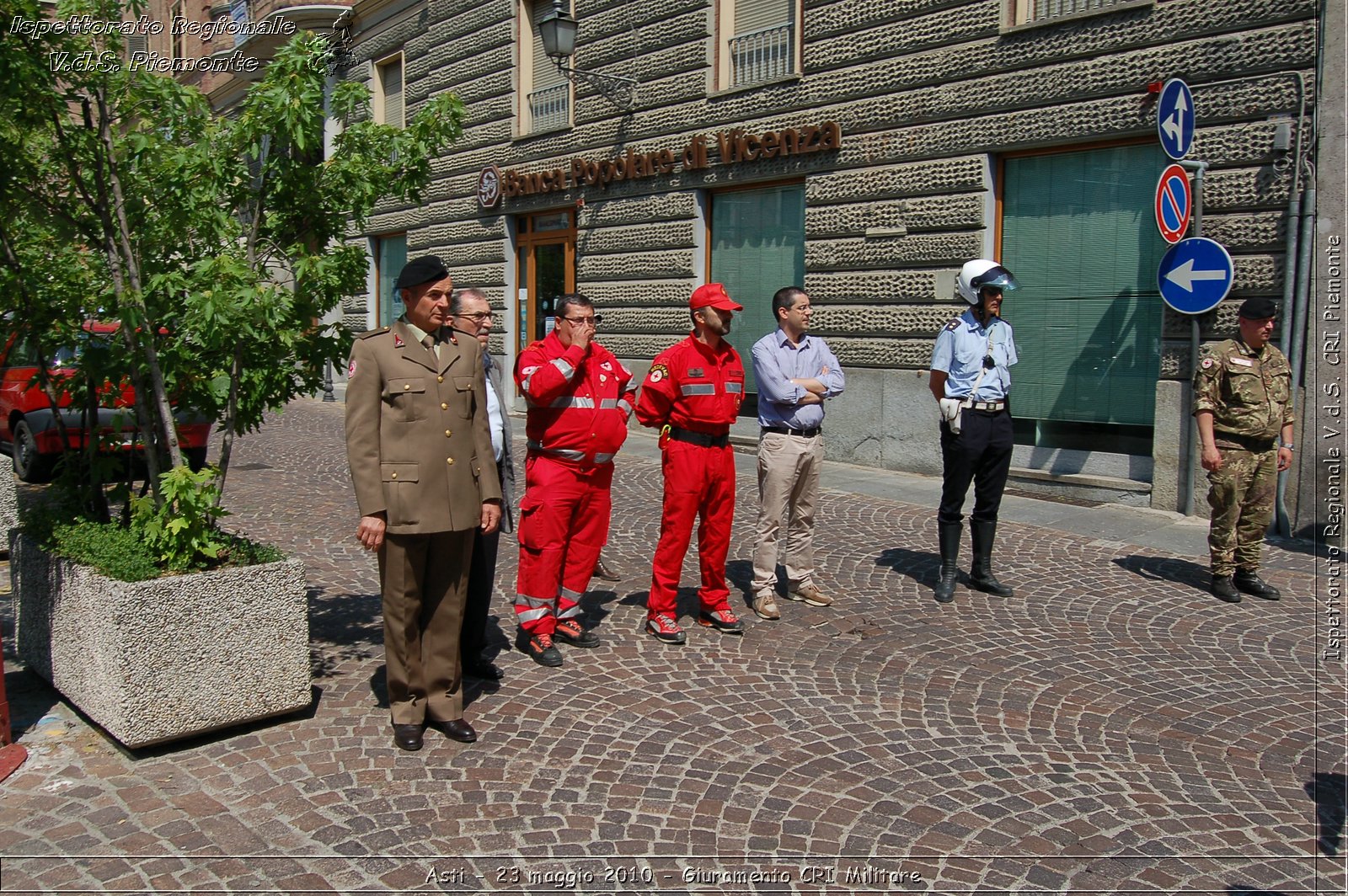 Asti - 23 maggio 2010 - Giuramento Solenne Corpo Militare della CRI  -  Croce Rossa Italiana - Ispettorato Regionale Volontari del Soccorso Piemonte