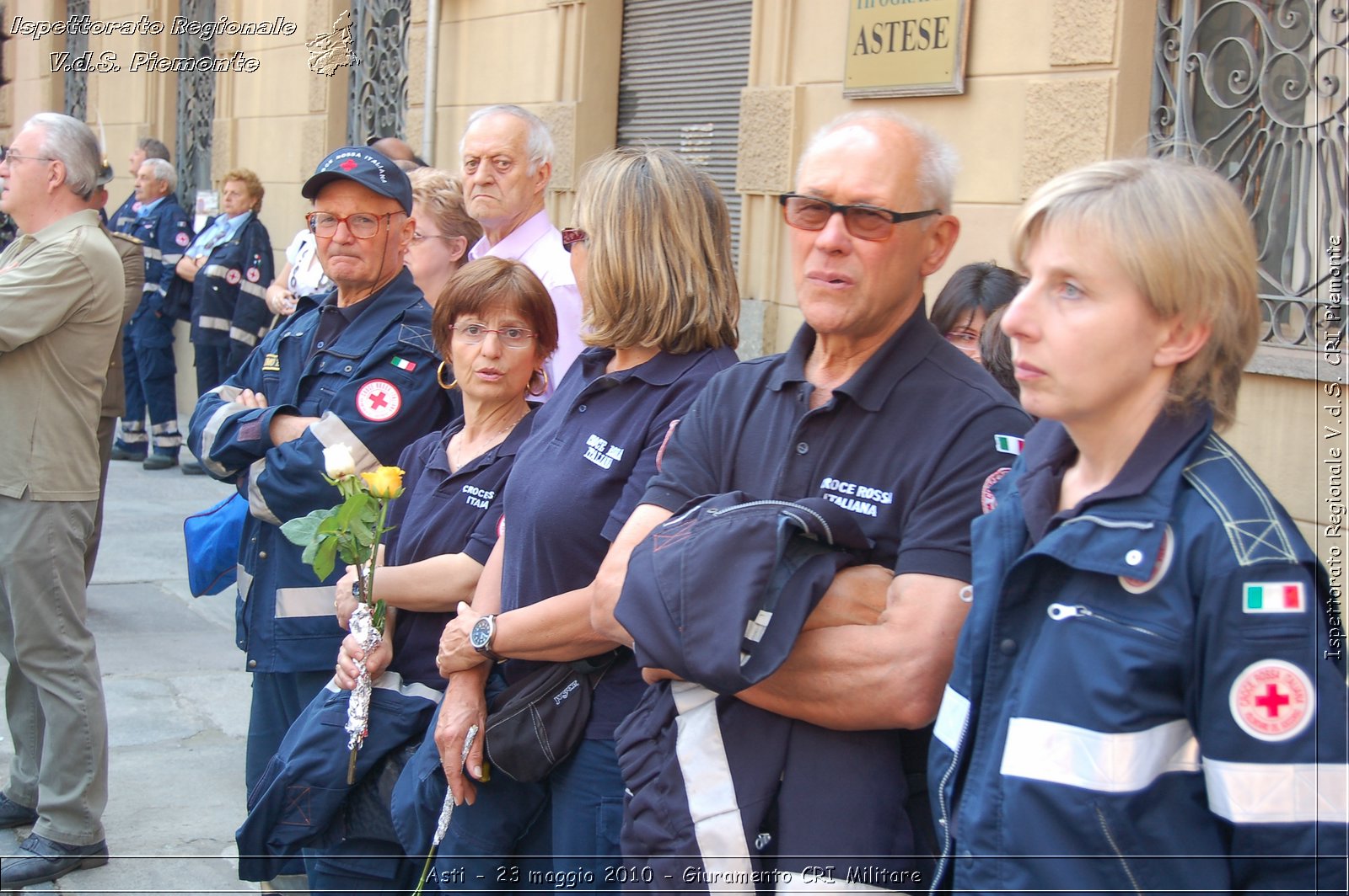 Asti - 23 maggio 2010 - Giuramento Solenne Corpo Militare della CRI  -  Croce Rossa Italiana - Ispettorato Regionale Volontari del Soccorso Piemonte