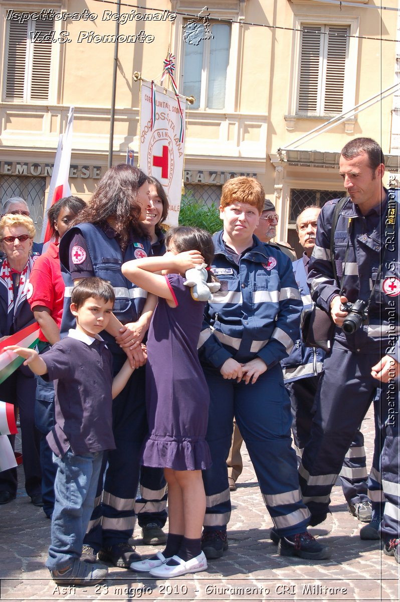 Asti - 23 maggio 2010 - Giuramento Solenne Corpo Militare della CRI  -  Croce Rossa Italiana - Ispettorato Regionale Volontari del Soccorso Piemonte