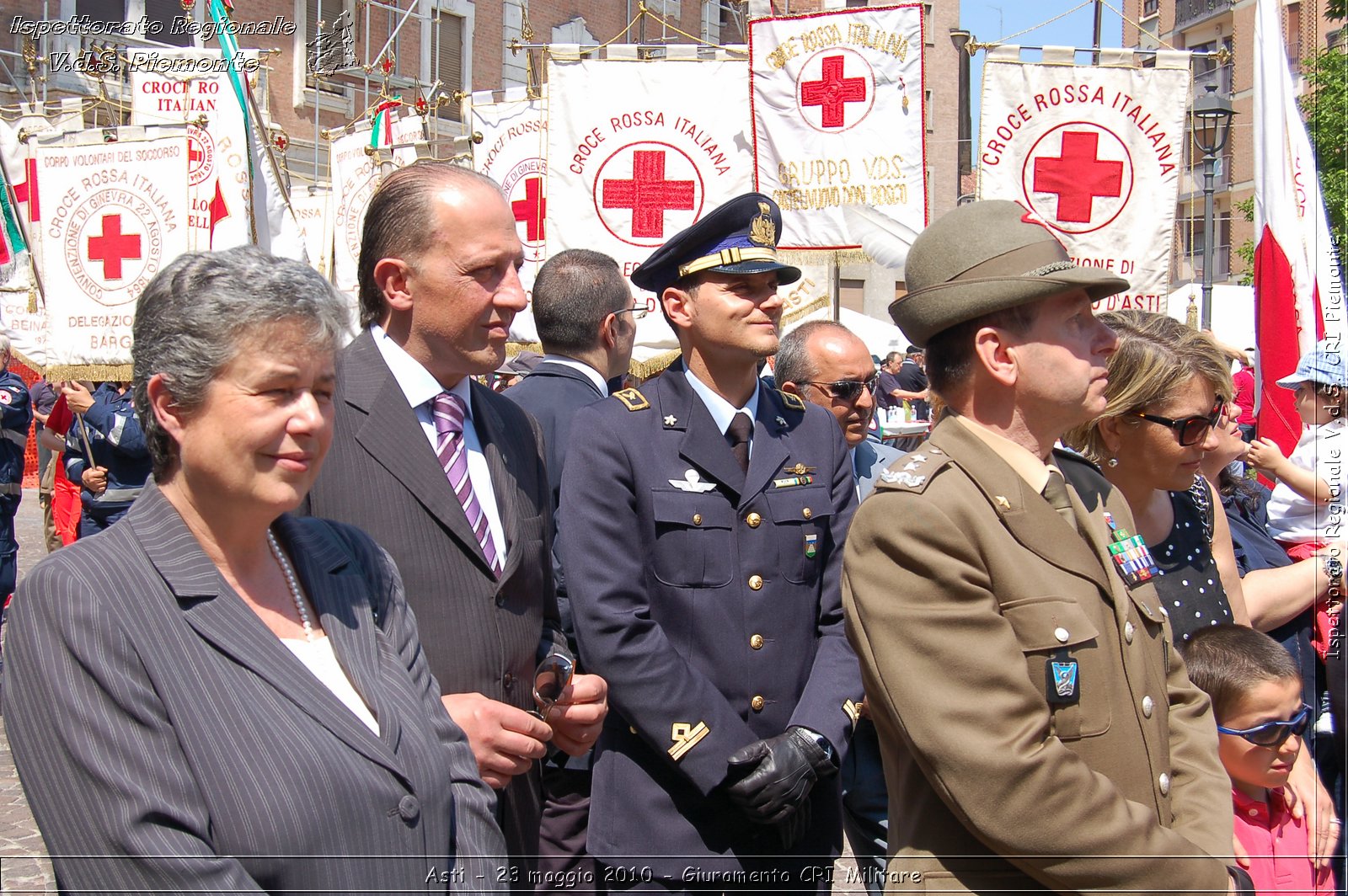 Asti - 23 maggio 2010 - Giuramento Solenne Corpo Militare della CRI  -  Croce Rossa Italiana - Ispettorato Regionale Volontari del Soccorso Piemonte