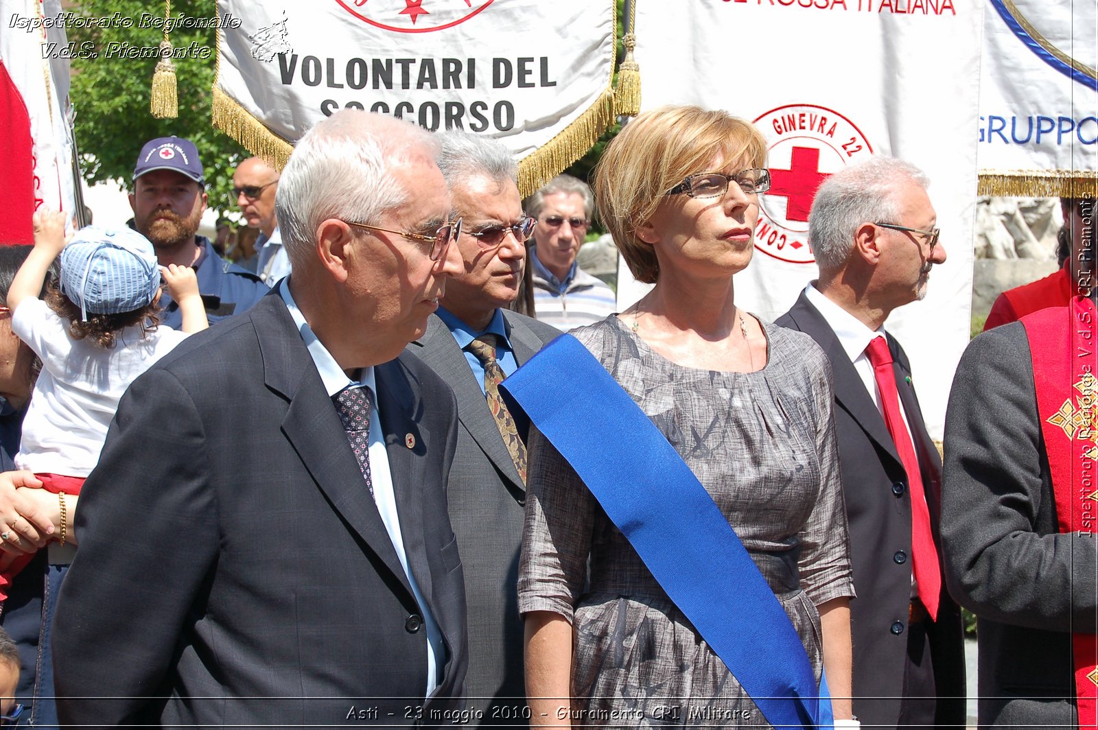 Asti - 23 maggio 2010 - Giuramento Solenne Corpo Militare della CRI  -  Croce Rossa Italiana - Ispettorato Regionale Volontari del Soccorso Piemonte