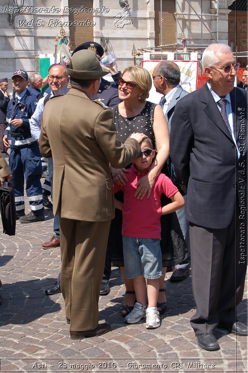 Asti - 23 maggio 2010 - Giuramento Solenne Corpo Militare della CRI  -  Croce Rossa Italiana - Ispettorato Regionale Volontari del Soccorso Piemonte