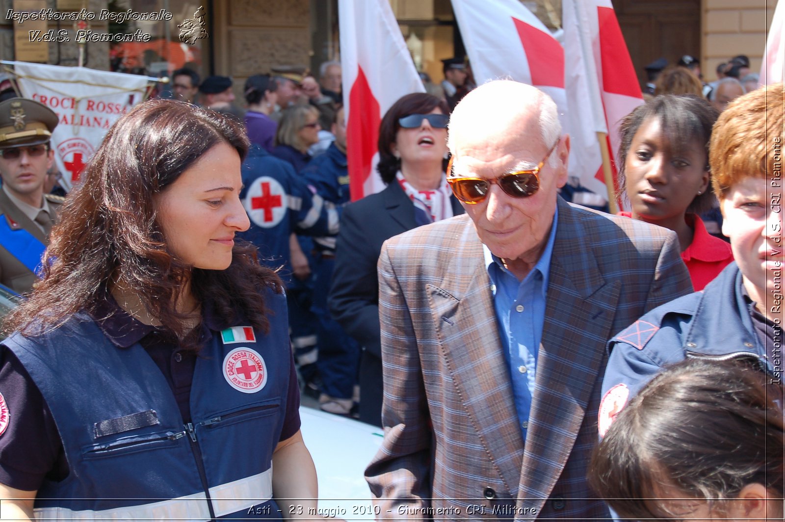 Asti - 23 maggio 2010 - Giuramento Solenne Corpo Militare della CRI  -  Croce Rossa Italiana - Ispettorato Regionale Volontari del Soccorso Piemonte