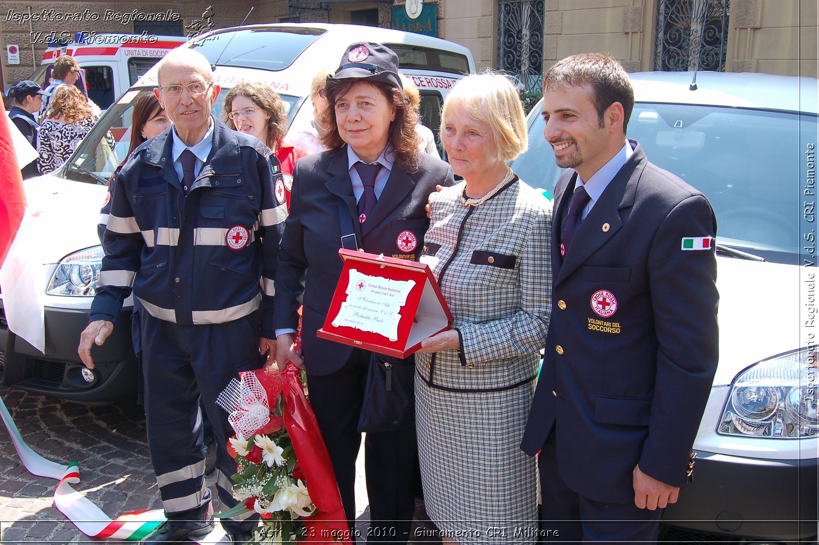 Asti - 23 maggio 2010 - Giuramento Solenne Corpo Militare della CRI  -  Croce Rossa Italiana - Ispettorato Regionale Volontari del Soccorso Piemonte