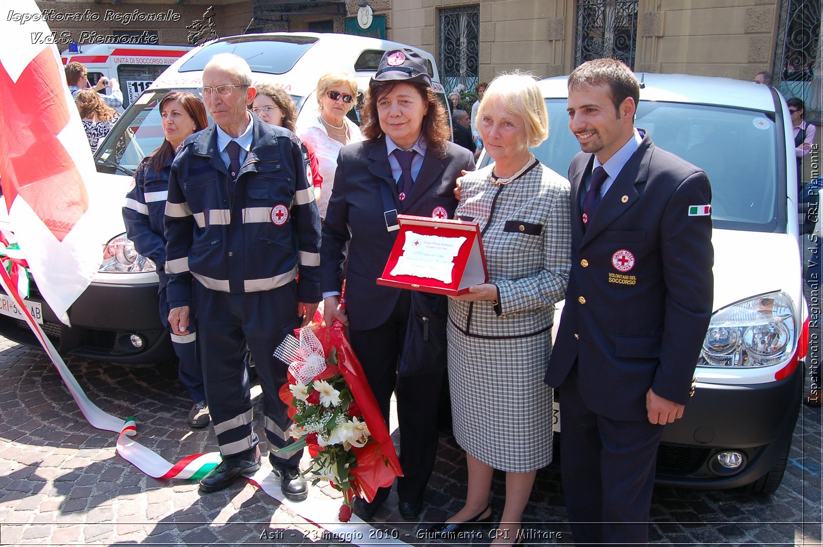 Asti - 23 maggio 2010 - Giuramento Solenne Corpo Militare della CRI  -  Croce Rossa Italiana - Ispettorato Regionale Volontari del Soccorso Piemonte