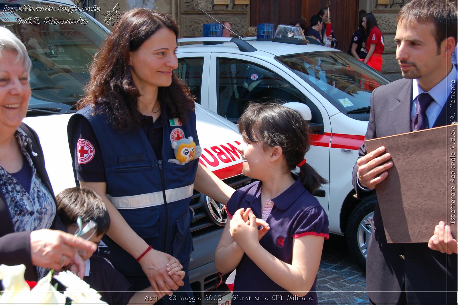 Asti - 23 maggio 2010 - Giuramento Solenne Corpo Militare della CRI  -  Croce Rossa Italiana - Ispettorato Regionale Volontari del Soccorso Piemonte