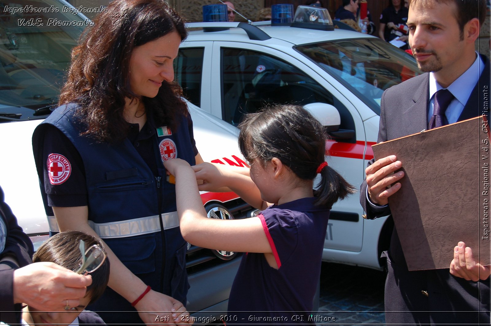 Asti - 23 maggio 2010 - Giuramento Solenne Corpo Militare della CRI  -  Croce Rossa Italiana - Ispettorato Regionale Volontari del Soccorso Piemonte