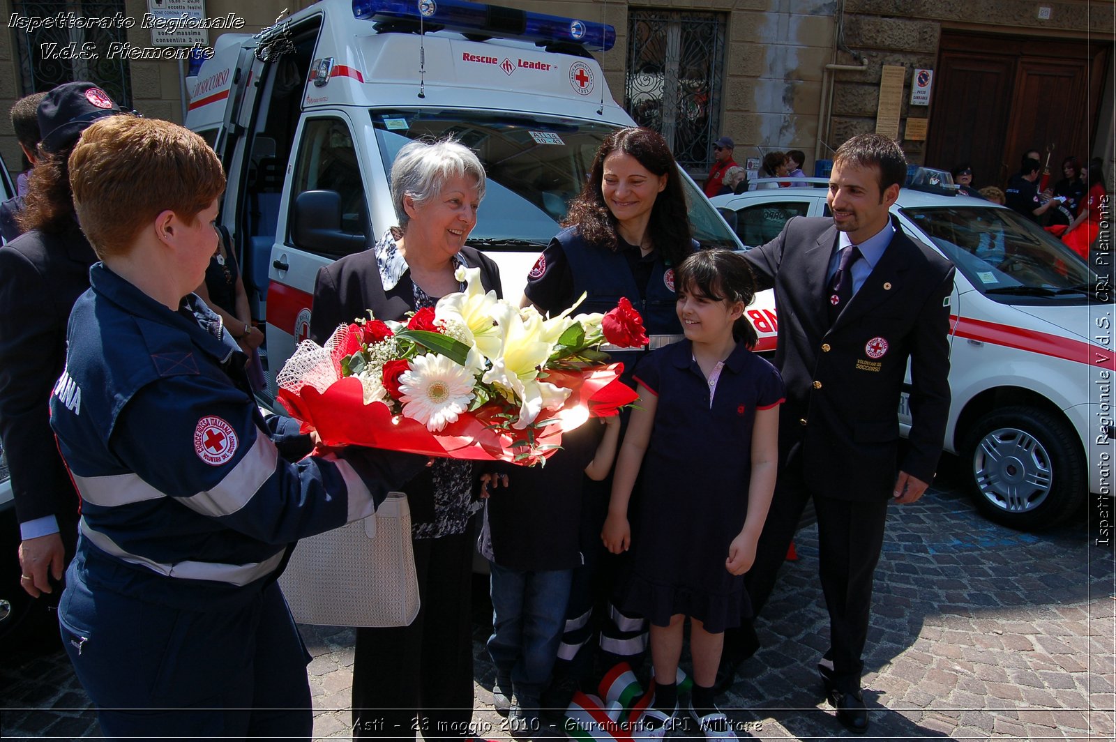 Asti - 23 maggio 2010 - Giuramento Solenne Corpo Militare della CRI  -  Croce Rossa Italiana - Ispettorato Regionale Volontari del Soccorso Piemonte