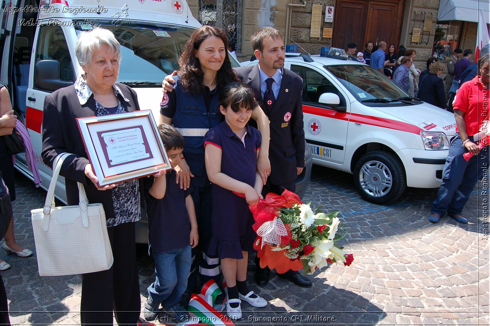 Asti - 23 maggio 2010 - Giuramento Solenne Corpo Militare della CRI  -  Croce Rossa Italiana - Ispettorato Regionale Volontari del Soccorso Piemonte