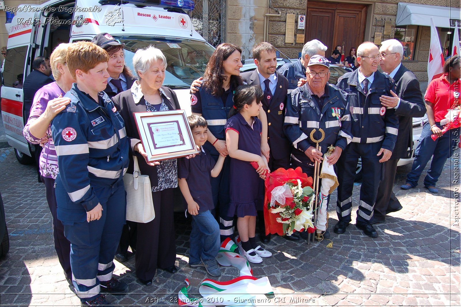 Asti - 23 maggio 2010 - Giuramento Solenne Corpo Militare della CRI  -  Croce Rossa Italiana - Ispettorato Regionale Volontari del Soccorso Piemonte