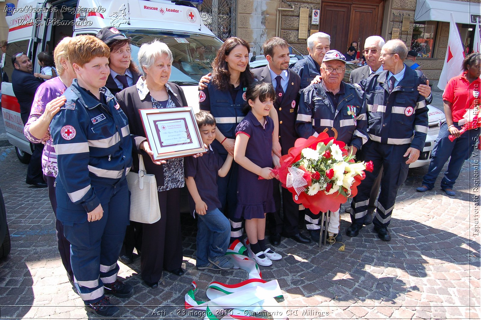 Asti - 23 maggio 2010 - Giuramento Solenne Corpo Militare della CRI  -  Croce Rossa Italiana - Ispettorato Regionale Volontari del Soccorso Piemonte