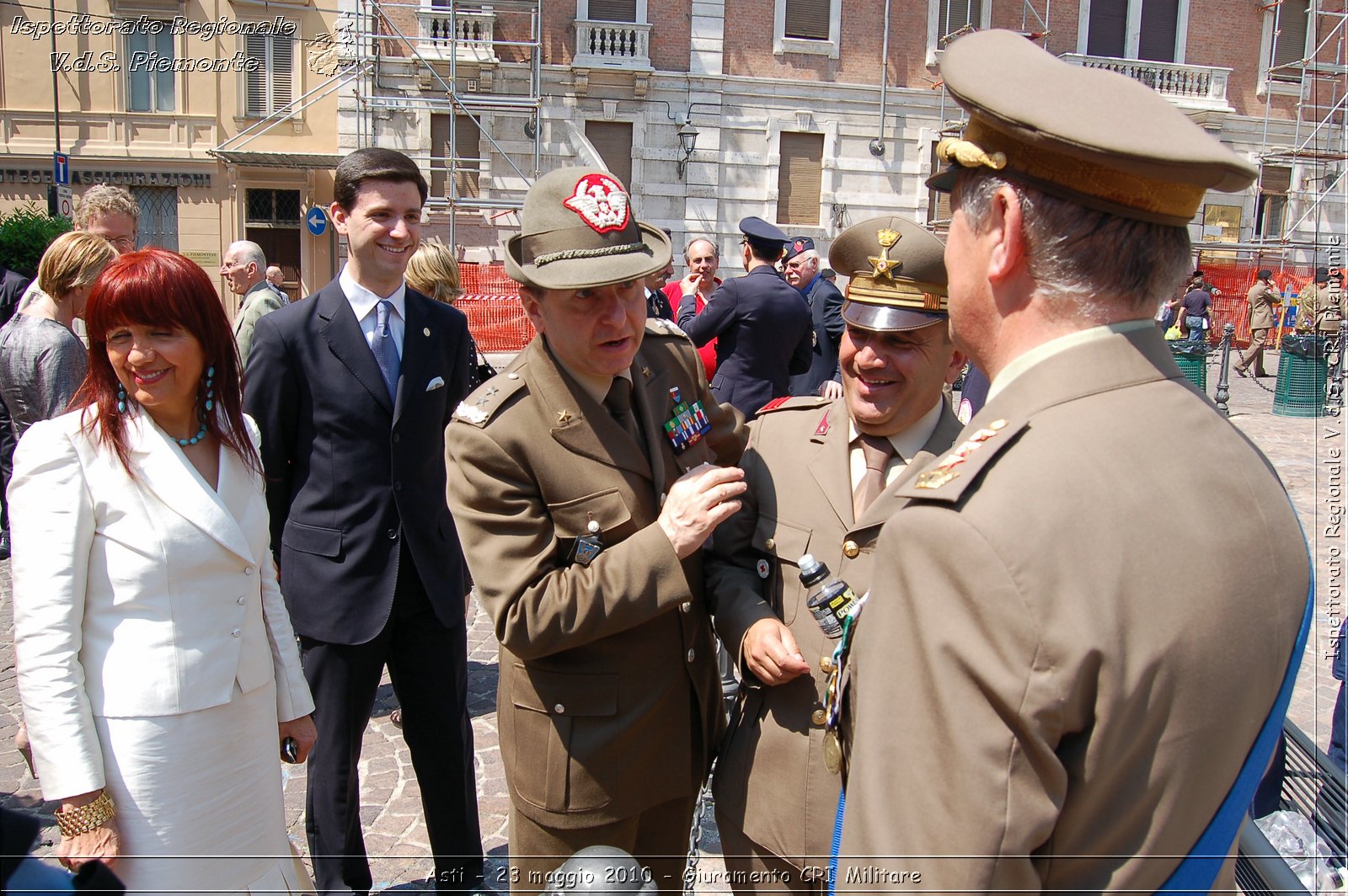 Asti - 23 maggio 2010 - Giuramento Solenne Corpo Militare della CRI  -  Croce Rossa Italiana - Ispettorato Regionale Volontari del Soccorso Piemonte