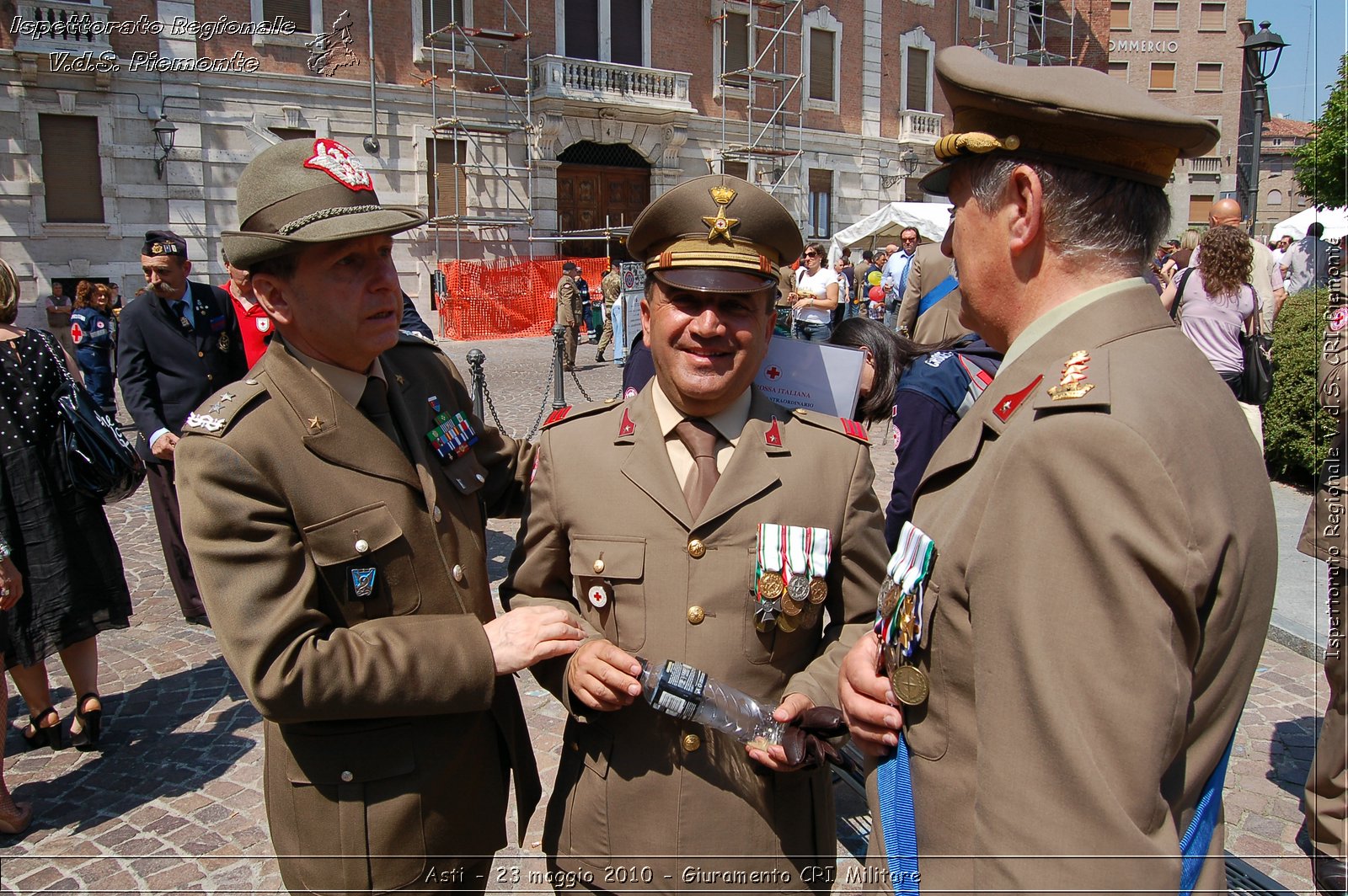 Asti - 23 maggio 2010 - Giuramento Solenne Corpo Militare della CRI  -  Croce Rossa Italiana - Ispettorato Regionale Volontari del Soccorso Piemonte