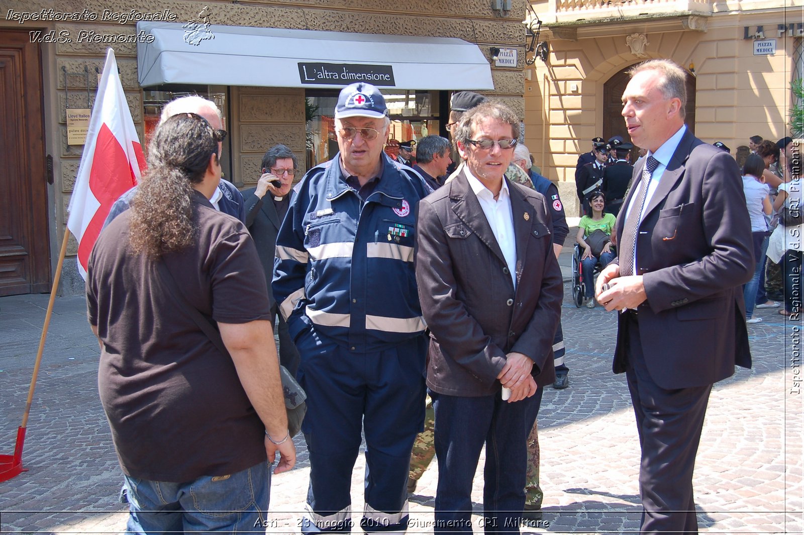 Asti - 23 maggio 2010 - Giuramento Solenne Corpo Militare della CRI  -  Croce Rossa Italiana - Ispettorato Regionale Volontari del Soccorso Piemonte