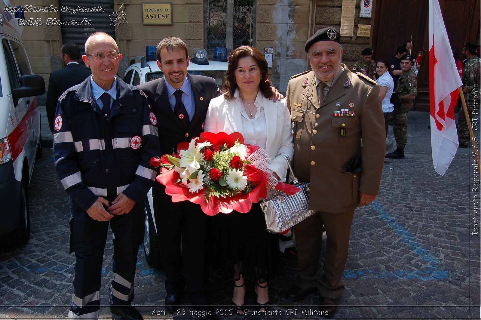 Asti - 23 maggio 2010 - Giuramento Solenne Corpo Militare della CRI  -  Croce Rossa Italiana - Ispettorato Regionale Volontari del Soccorso Piemonte