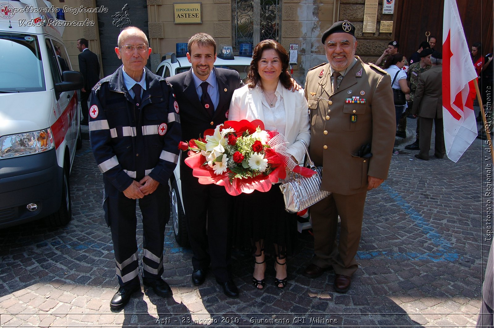 Asti - 23 maggio 2010 - Giuramento Solenne Corpo Militare della CRI  -  Croce Rossa Italiana - Ispettorato Regionale Volontari del Soccorso Piemonte