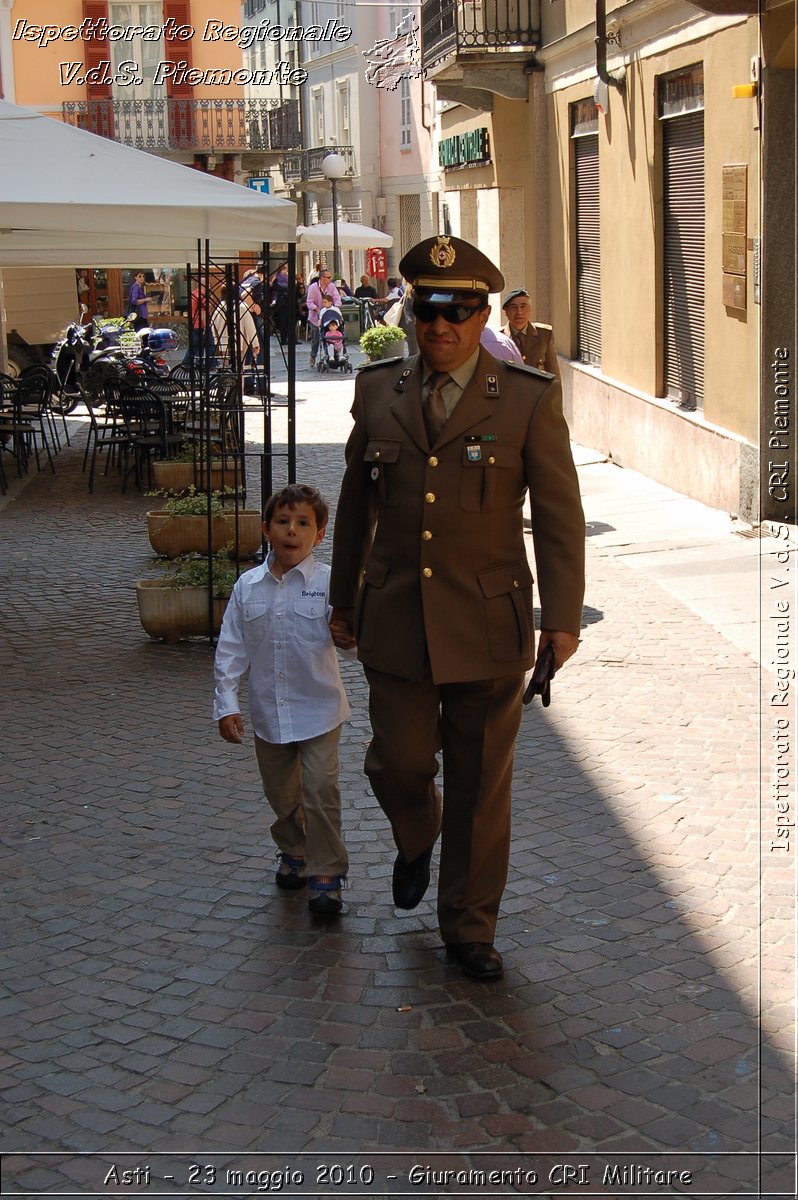 Asti - 23 maggio 2010 - Giuramento Solenne Corpo Militare della CRI  -  Croce Rossa Italiana - Ispettorato Regionale Volontari del Soccorso Piemonte