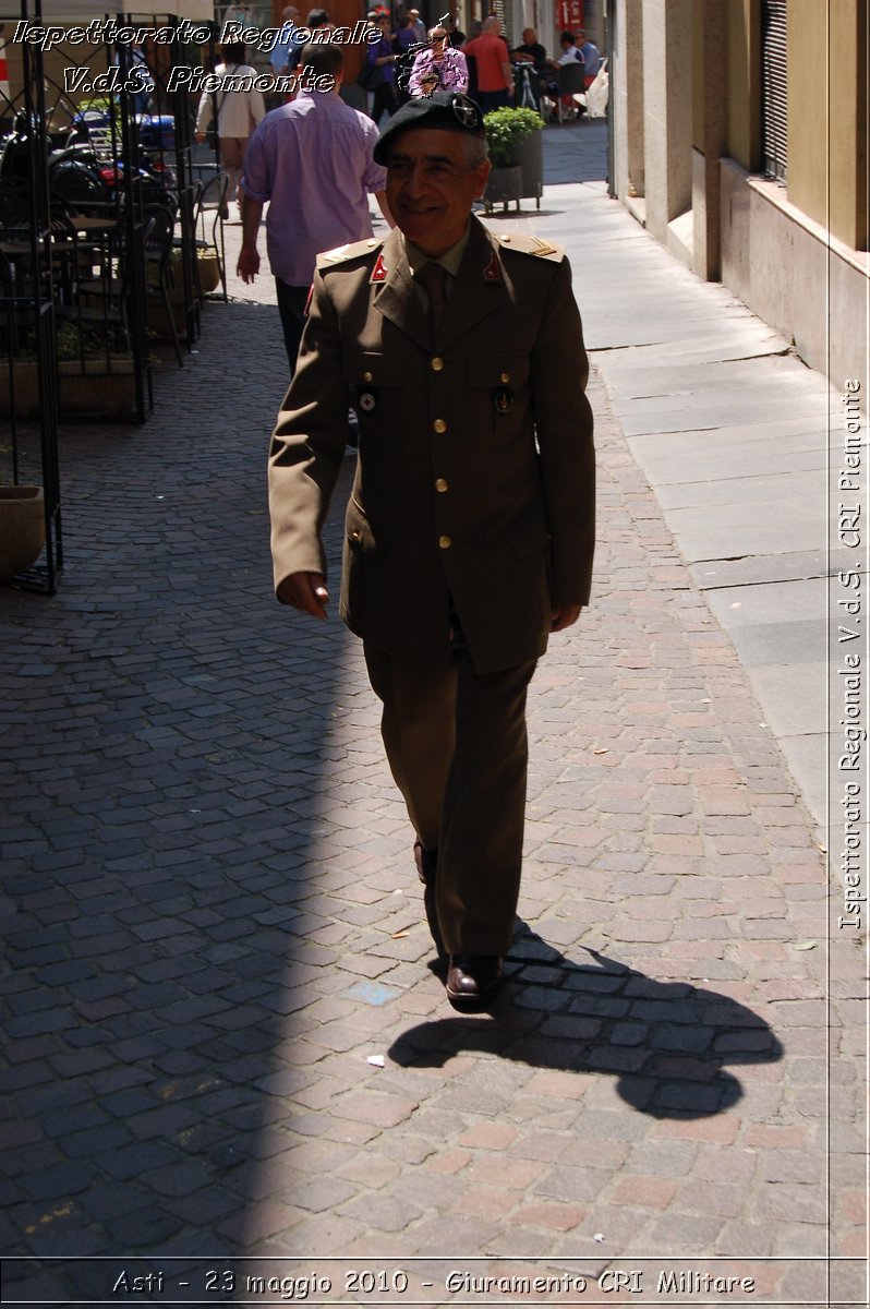 Asti - 23 maggio 2010 - Giuramento Solenne Corpo Militare della CRI  -  Croce Rossa Italiana - Ispettorato Regionale Volontari del Soccorso Piemonte