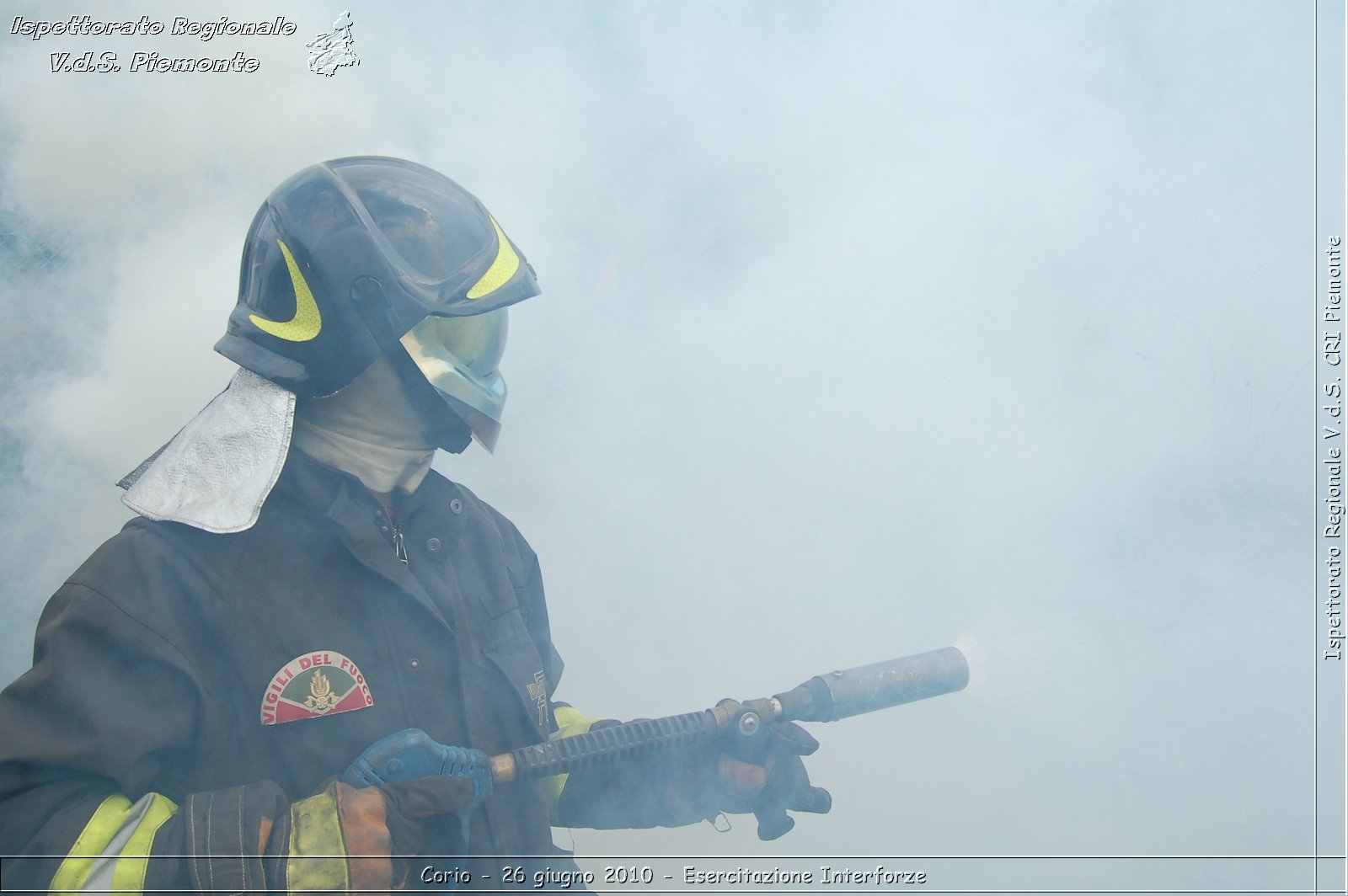 Corio - 26 giugno 2010 - Esercitazione Interforze -  Croce Rossa Italiana - Ispettorato Regionale Volontari del Soccorso Piemonte