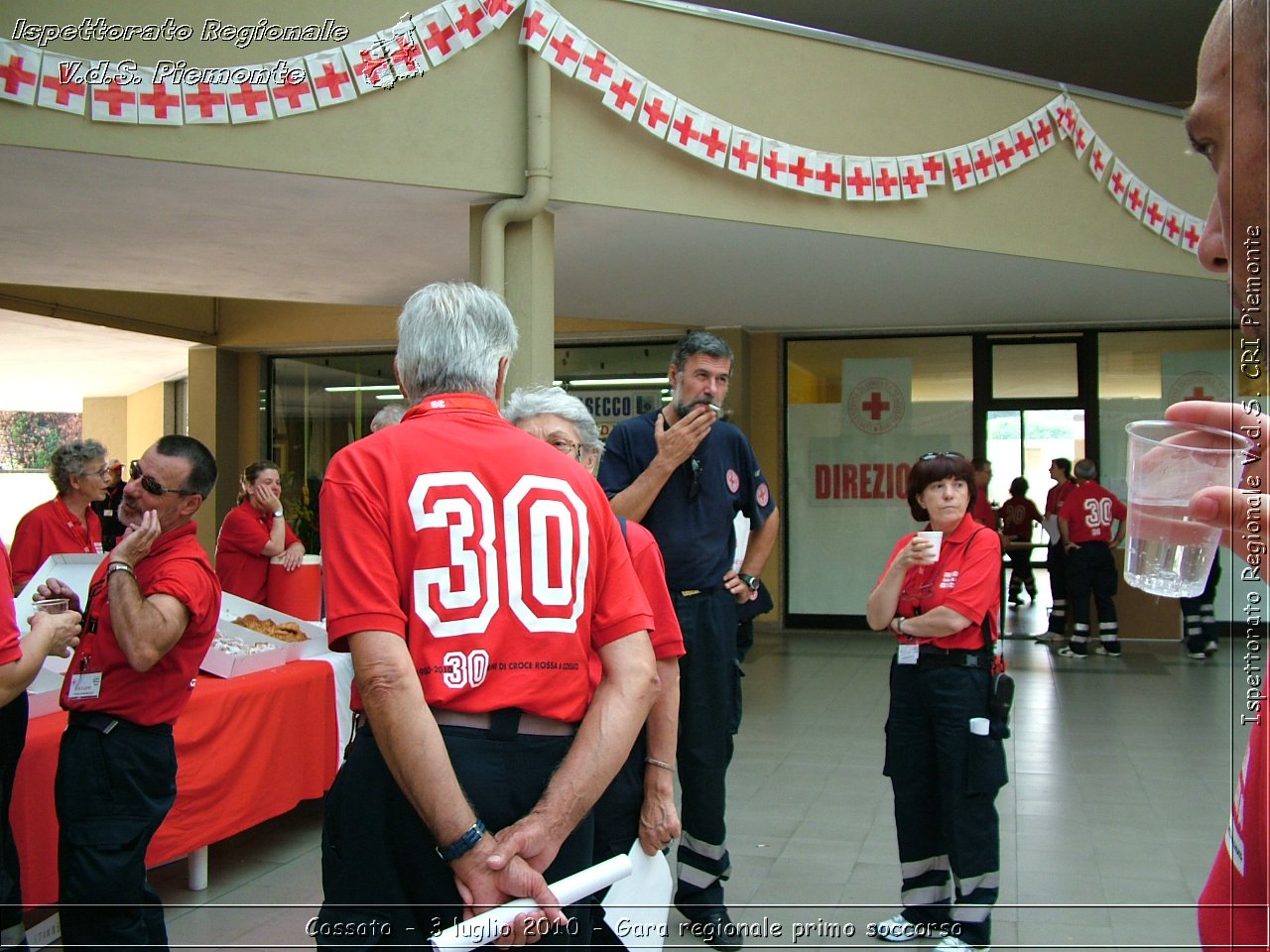 Cossato - 3 luglio 2010 - Gara regionale primo soccorso -  Croce Rossa Italiana - Ispettorato Regionale Volontari del Soccorso Piemonte