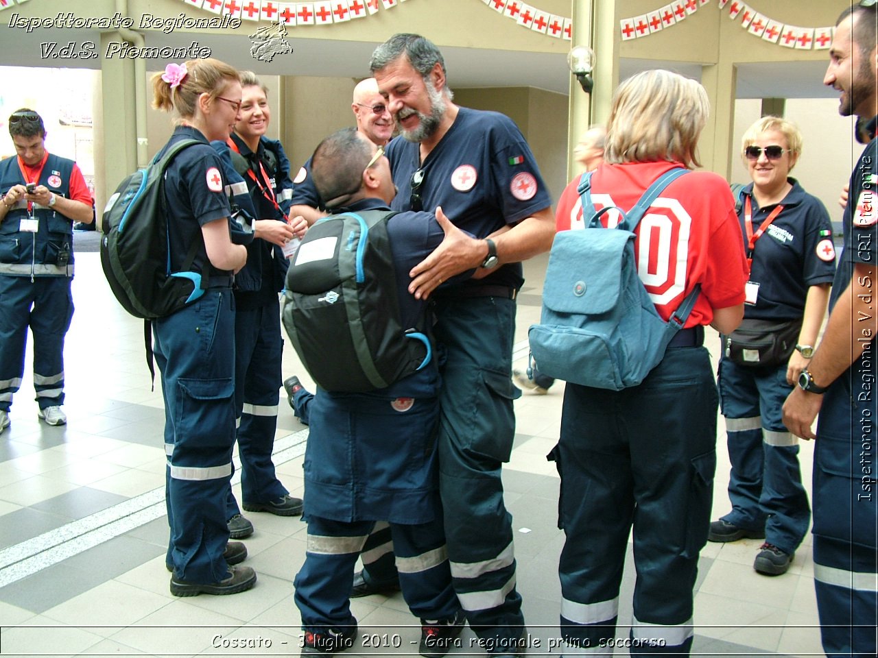 Cossato - 3 luglio 2010 - Gara regionale primo soccorso -  Croce Rossa Italiana - Ispettorato Regionale Volontari del Soccorso Piemonte