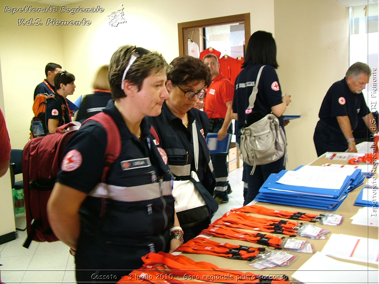 Cossato - 3 luglio 2010 - Gara regionale primo soccorso -  Croce Rossa Italiana - Ispettorato Regionale Volontari del Soccorso Piemonte