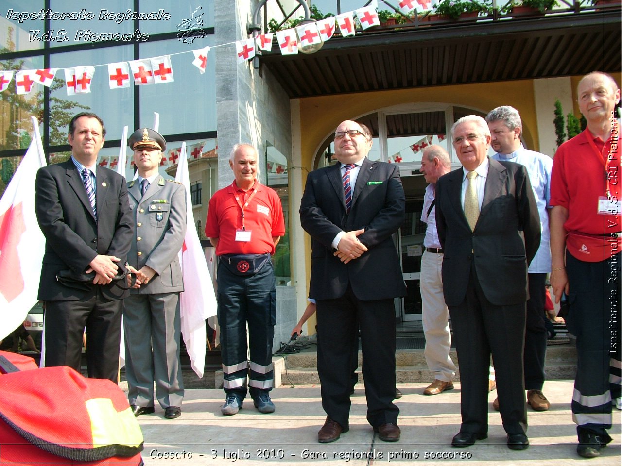 Cossato - 3 luglio 2010 - Gara regionale primo soccorso -  Croce Rossa Italiana - Ispettorato Regionale Volontari del Soccorso Piemonte