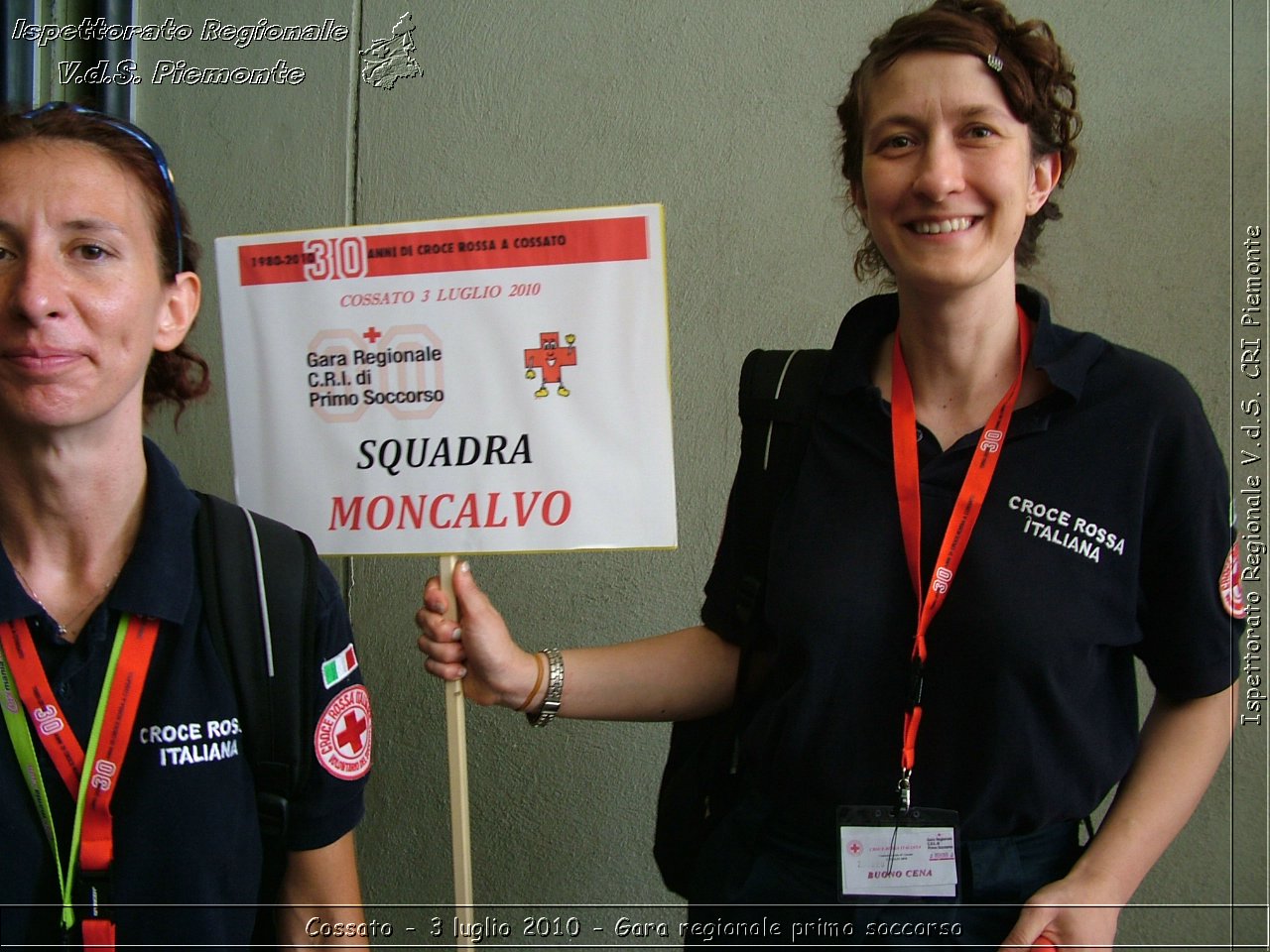 Cossato - 3 luglio 2010 - Gara regionale primo soccorso -  Croce Rossa Italiana - Ispettorato Regionale Volontari del Soccorso Piemonte