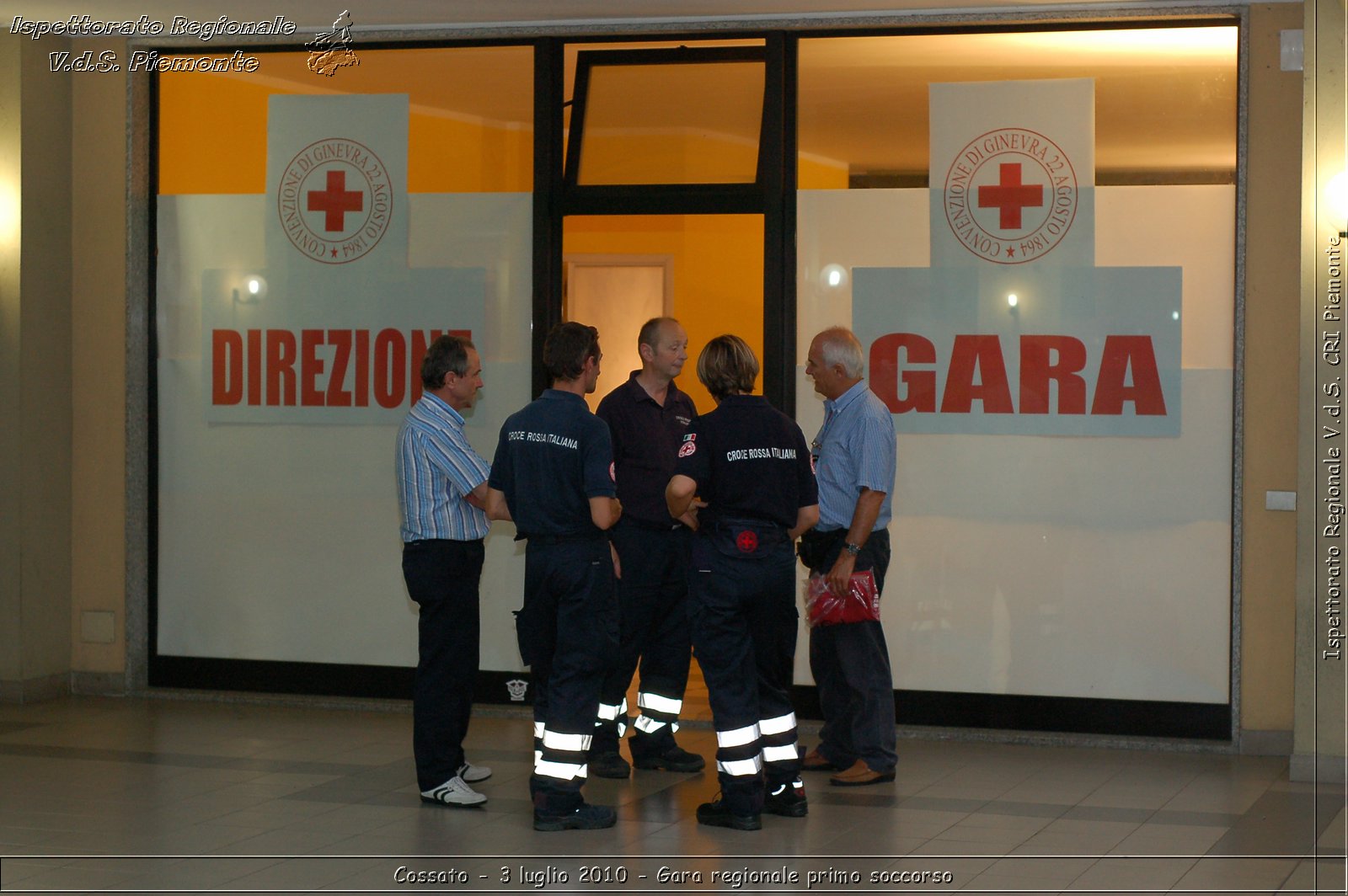 Cossato - 3 luglio 2010 - Gara regionale primo soccorso -  Croce Rossa Italiana - Ispettorato Regionale Volontari del Soccorso Piemonte