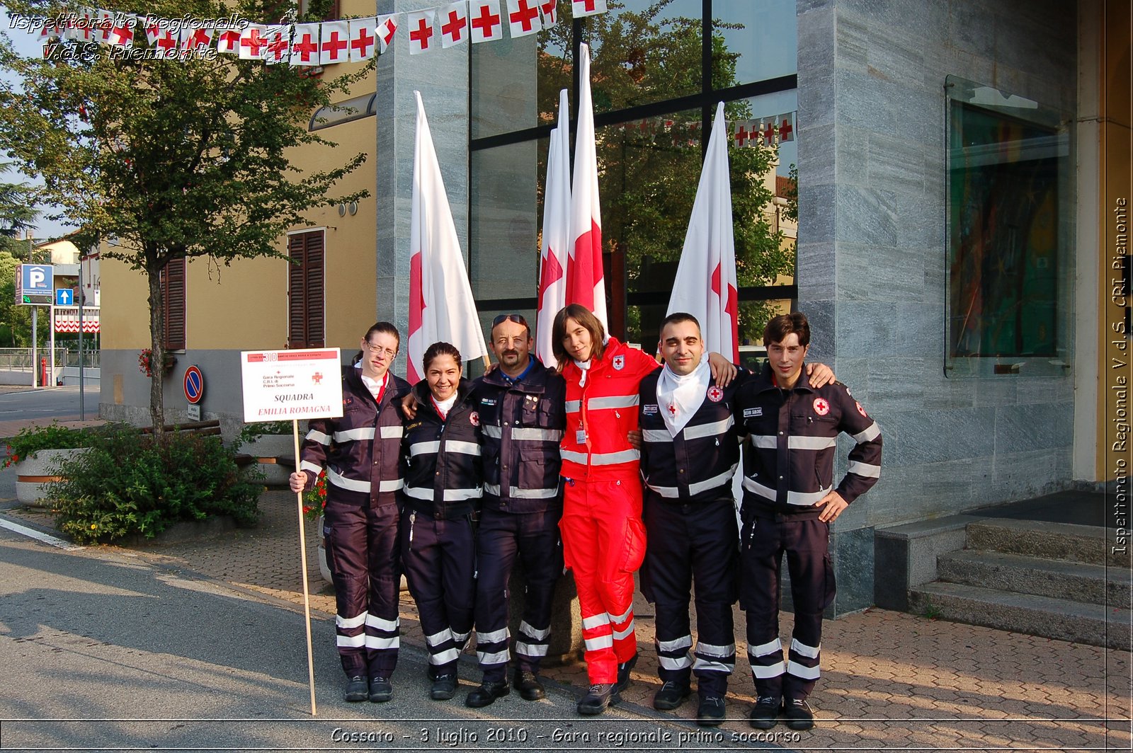 Cossato - 3 luglio 2010 - Gara regionale primo soccorso -  Croce Rossa Italiana - Ispettorato Regionale Volontari del Soccorso Piemonte