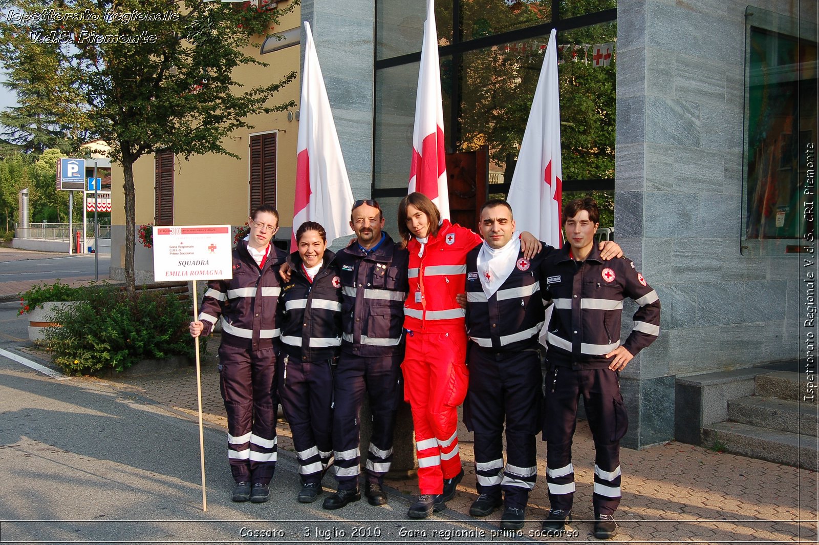 Cossato - 3 luglio 2010 - Gara regionale primo soccorso -  Croce Rossa Italiana - Ispettorato Regionale Volontari del Soccorso Piemonte