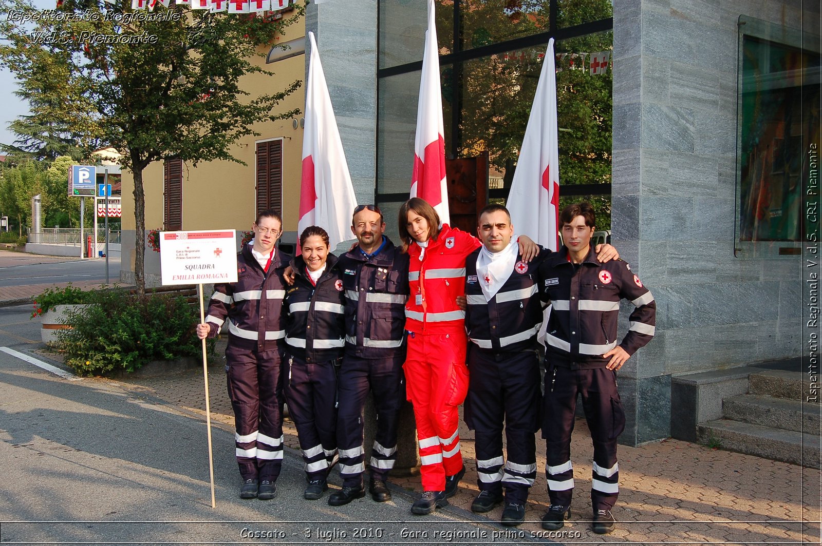 Cossato - 3 luglio 2010 - Gara regionale primo soccorso -  Croce Rossa Italiana - Ispettorato Regionale Volontari del Soccorso Piemonte