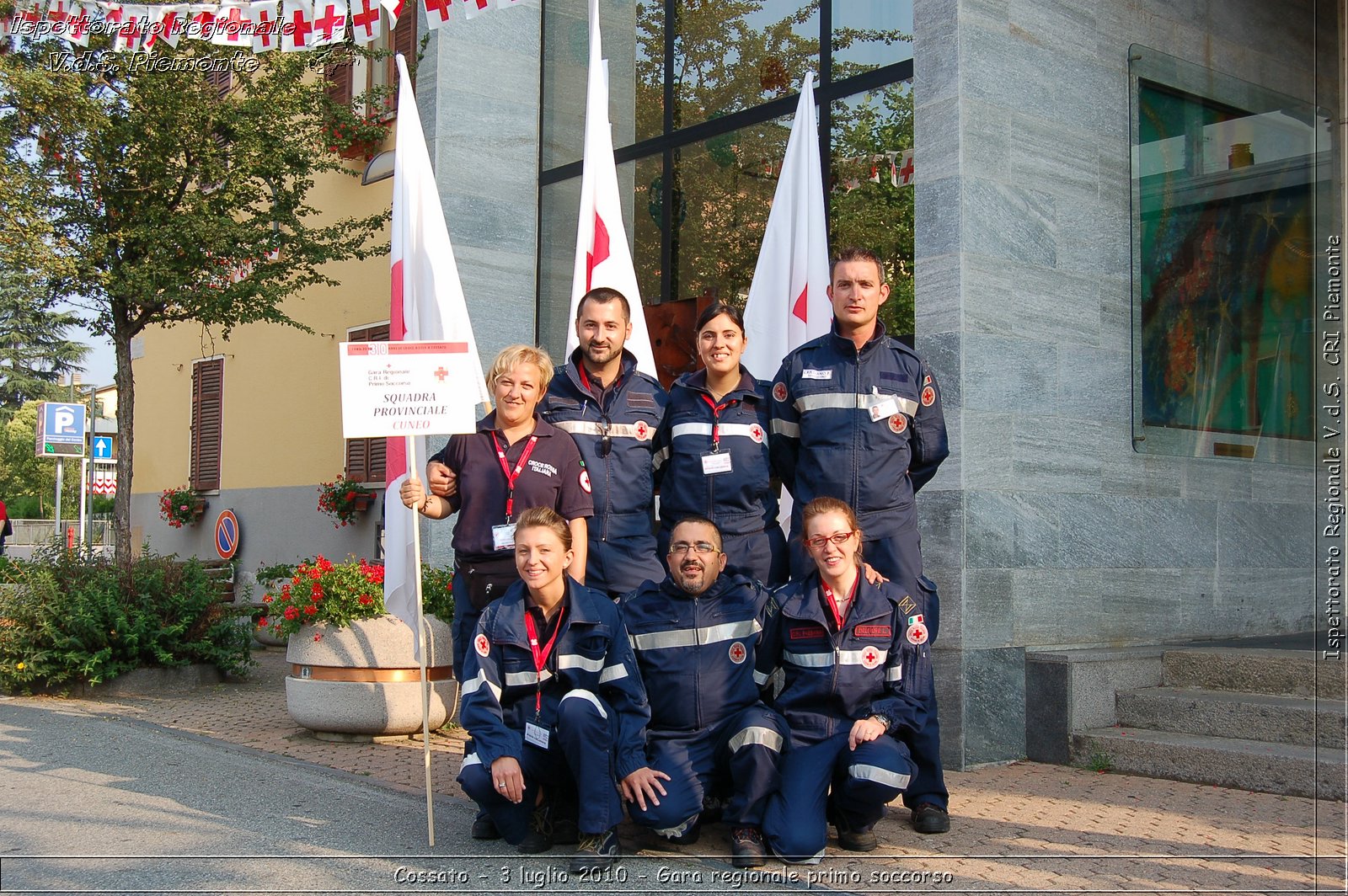 Cossato - 3 luglio 2010 - Gara regionale primo soccorso -  Croce Rossa Italiana - Ispettorato Regionale Volontari del Soccorso Piemonte