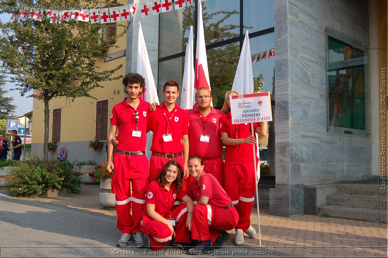 Cossato - 3 luglio 2010 - Gara regionale primo soccorso -  Croce Rossa Italiana - Ispettorato Regionale Volontari del Soccorso Piemonte