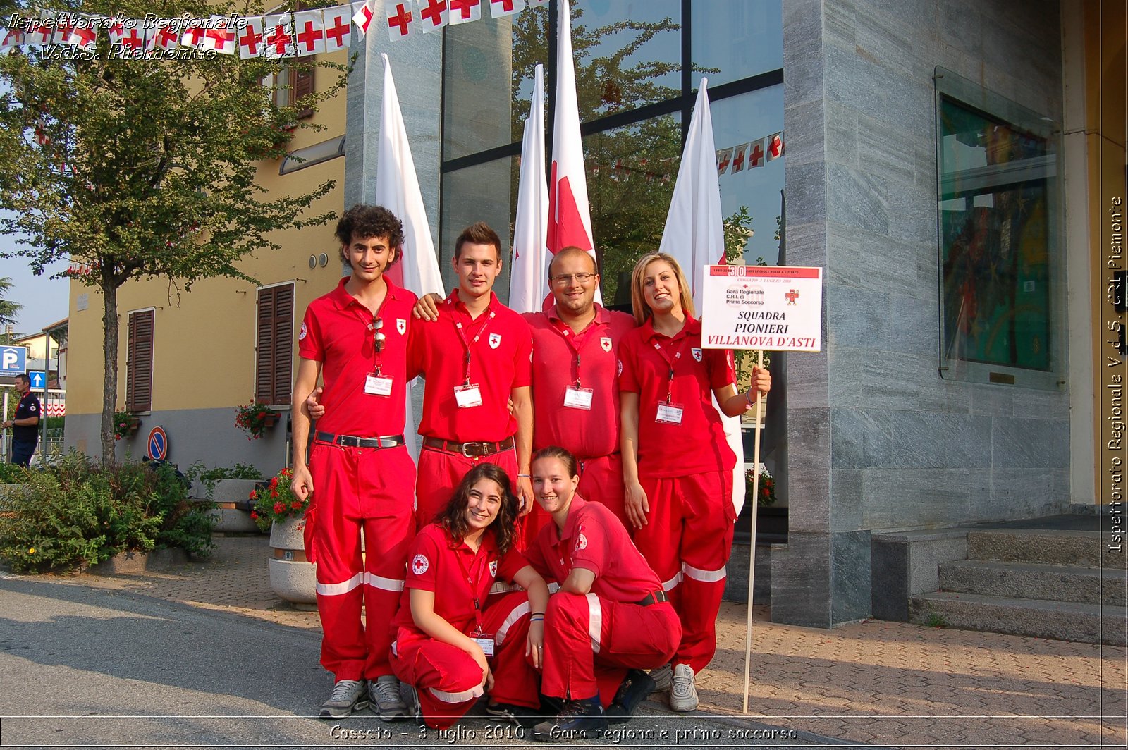 Cossato - 3 luglio 2010 - Gara regionale primo soccorso -  Croce Rossa Italiana - Ispettorato Regionale Volontari del Soccorso Piemonte