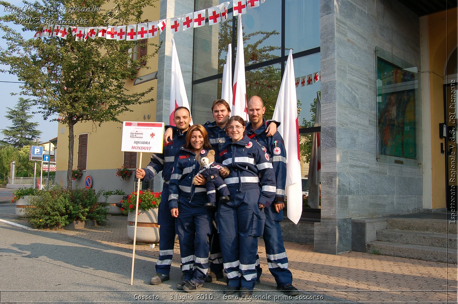 Cossato - 3 luglio 2010 - Gara regionale primo soccorso -  Croce Rossa Italiana - Ispettorato Regionale Volontari del Soccorso Piemonte