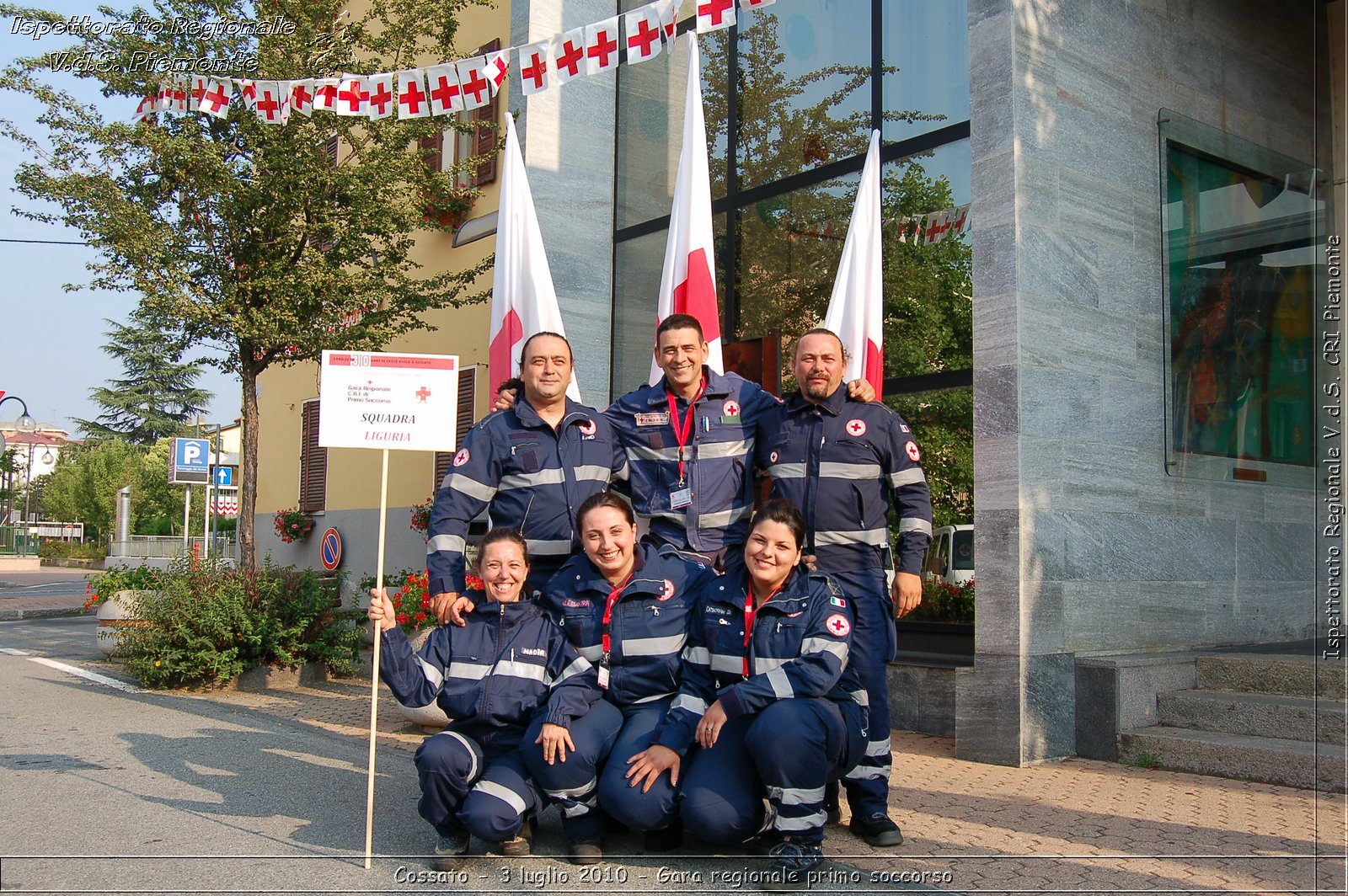 Cossato - 3 luglio 2010 - Gara regionale primo soccorso -  Croce Rossa Italiana - Ispettorato Regionale Volontari del Soccorso Piemonte