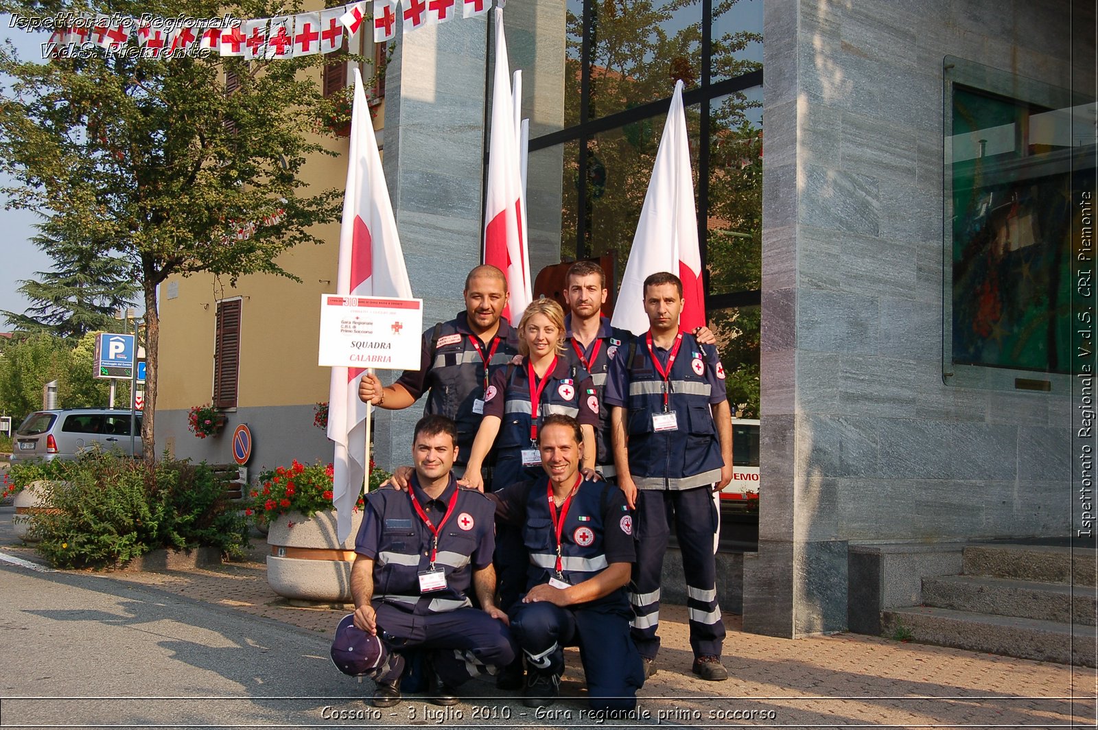 Cossato - 3 luglio 2010 - Gara regionale primo soccorso -  Croce Rossa Italiana - Ispettorato Regionale Volontari del Soccorso Piemonte