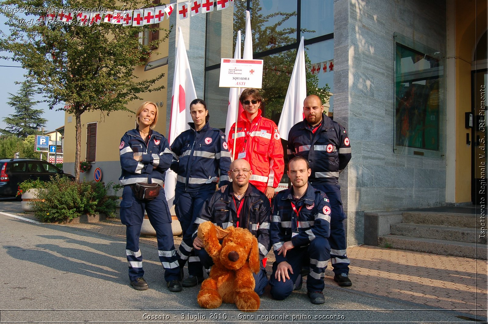 Cossato - 3 luglio 2010 - Gara regionale primo soccorso -  Croce Rossa Italiana - Ispettorato Regionale Volontari del Soccorso Piemonte