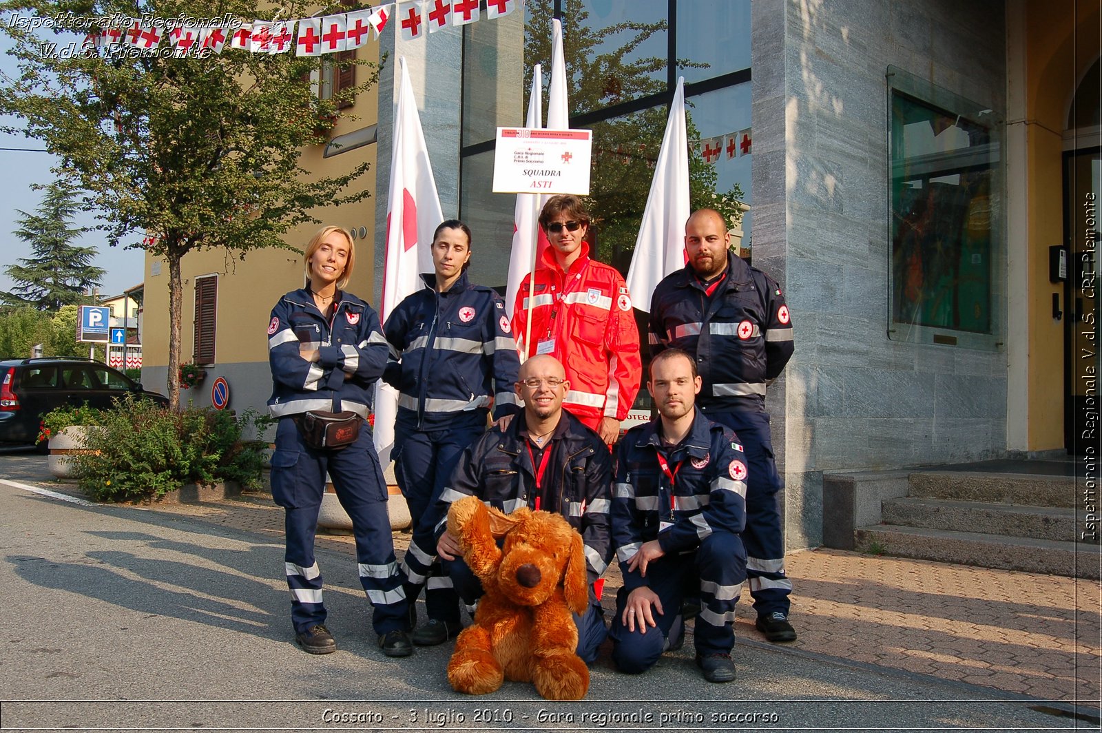 Cossato - 3 luglio 2010 - Gara regionale primo soccorso -  Croce Rossa Italiana - Ispettorato Regionale Volontari del Soccorso Piemonte