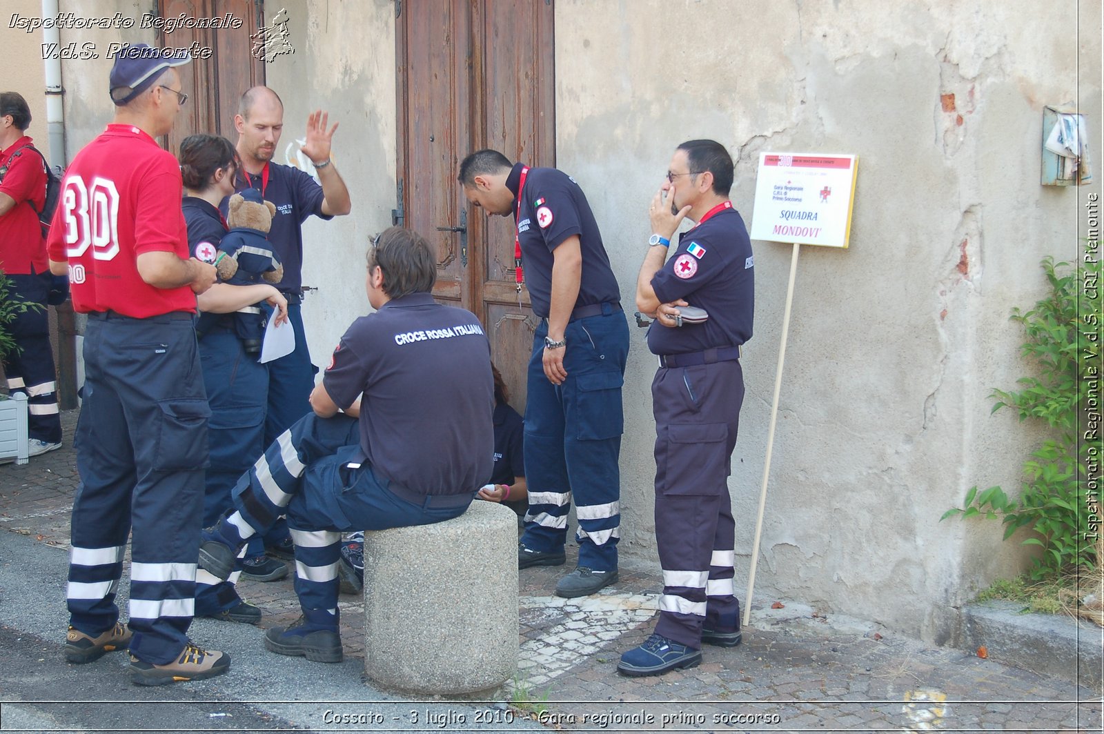 Cossato - 3 luglio 2010 - Gara regionale primo soccorso -  Croce Rossa Italiana - Ispettorato Regionale Volontari del Soccorso Piemonte