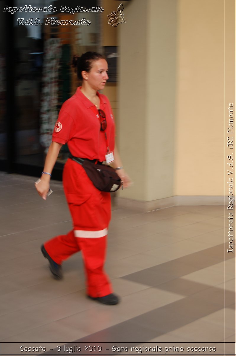 Cossato - 3 luglio 2010 - Gara regionale primo soccorso -  Croce Rossa Italiana - Ispettorato Regionale Volontari del Soccorso Piemonte