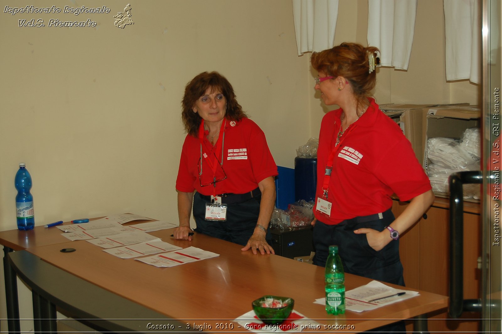 Cossato - 3 luglio 2010 - Gara regionale primo soccorso -  Croce Rossa Italiana - Ispettorato Regionale Volontari del Soccorso Piemonte