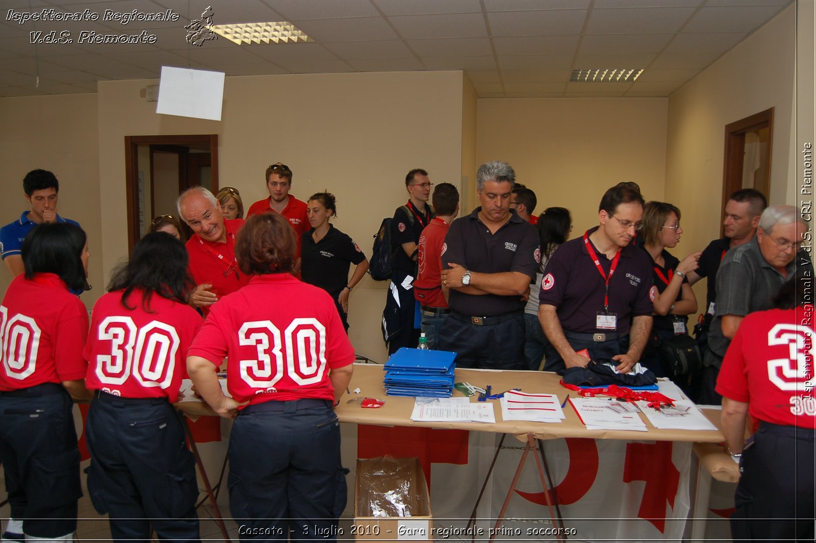 Cossato - 3 luglio 2010 - Gara regionale primo soccorso -  Croce Rossa Italiana - Ispettorato Regionale Volontari del Soccorso Piemonte