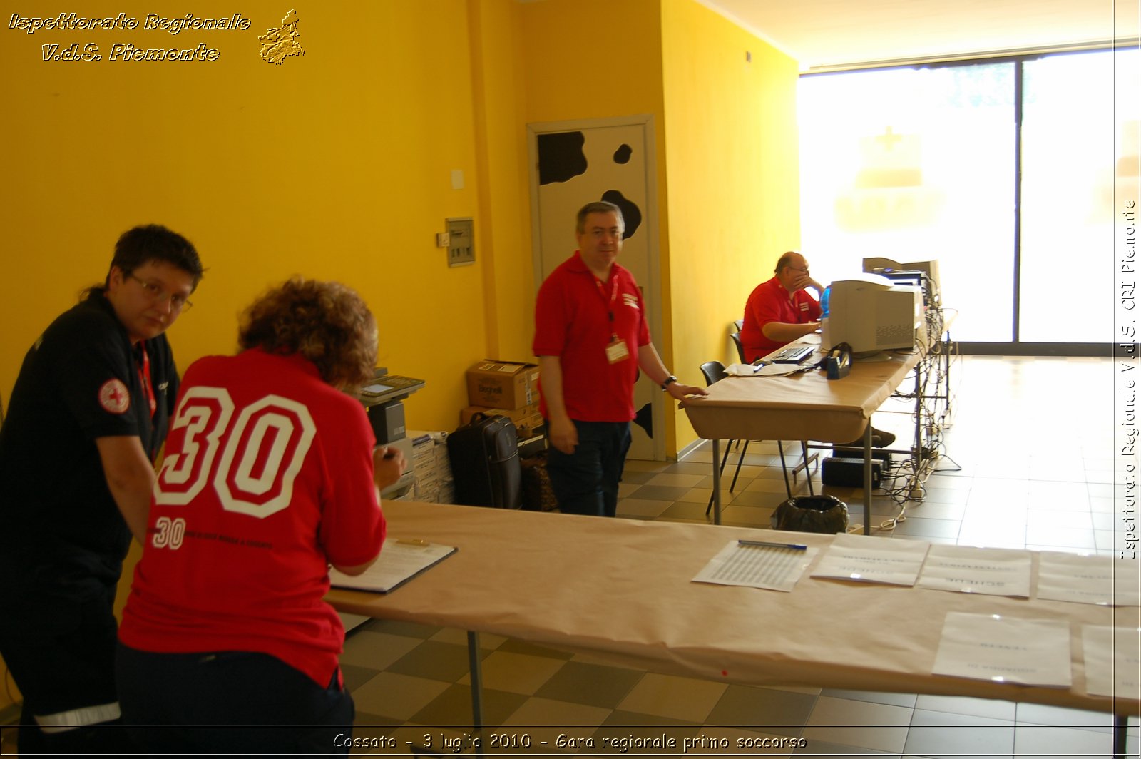 Cossato - 3 luglio 2010 - Gara regionale primo soccorso -  Croce Rossa Italiana - Ispettorato Regionale Volontari del Soccorso Piemonte