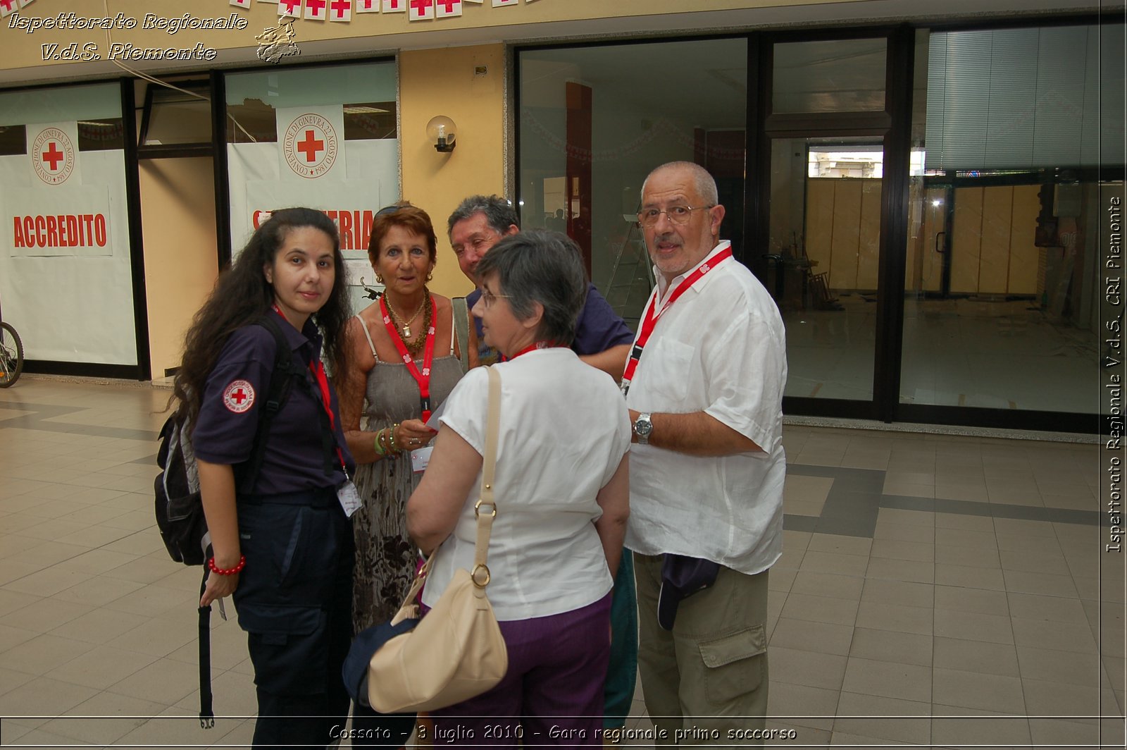 Cossato - 3 luglio 2010 - Gara regionale primo soccorso -  Croce Rossa Italiana - Ispettorato Regionale Volontari del Soccorso Piemonte