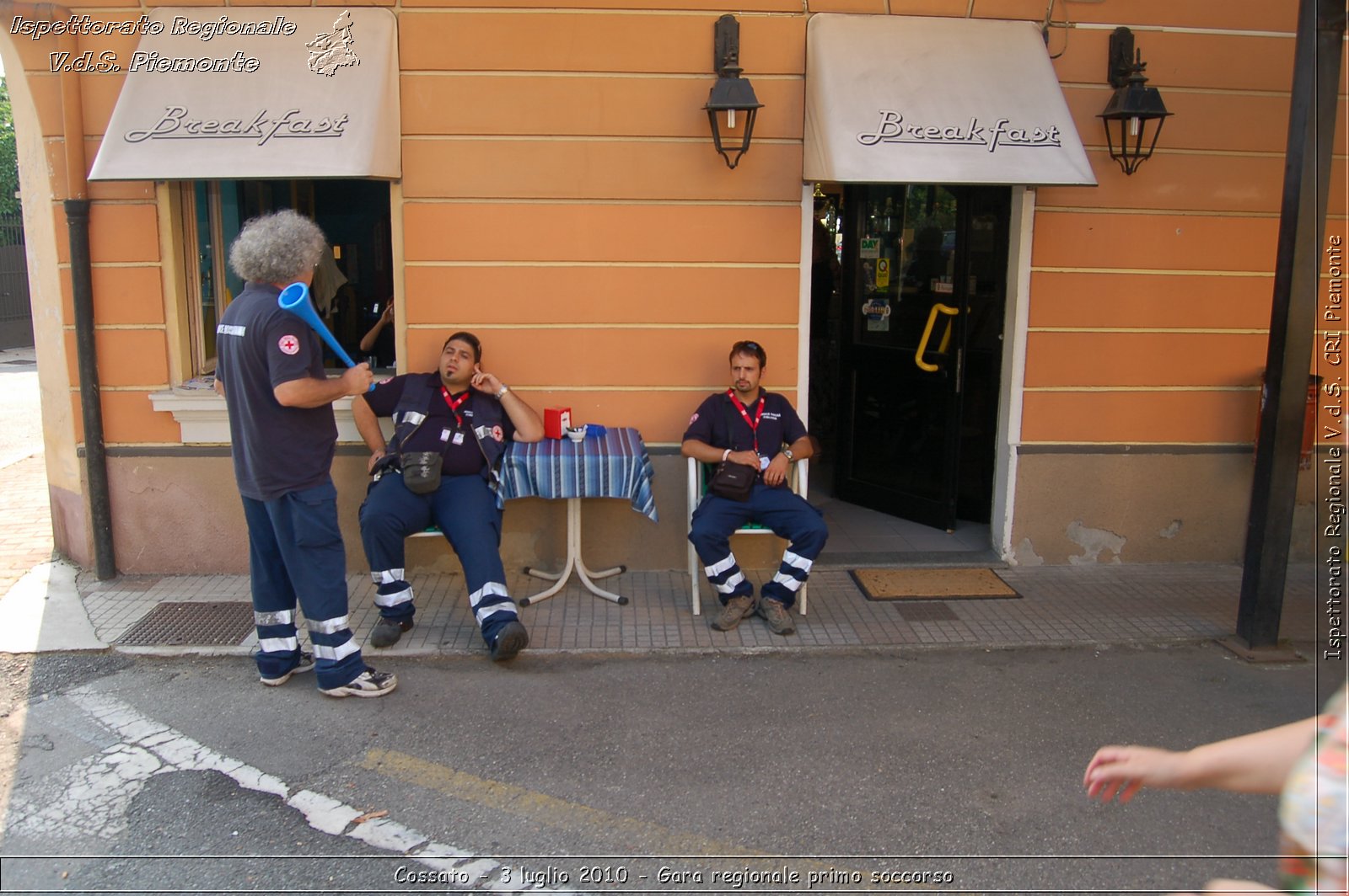 Cossato - 3 luglio 2010 - Gara regionale primo soccorso -  Croce Rossa Italiana - Ispettorato Regionale Volontari del Soccorso Piemonte