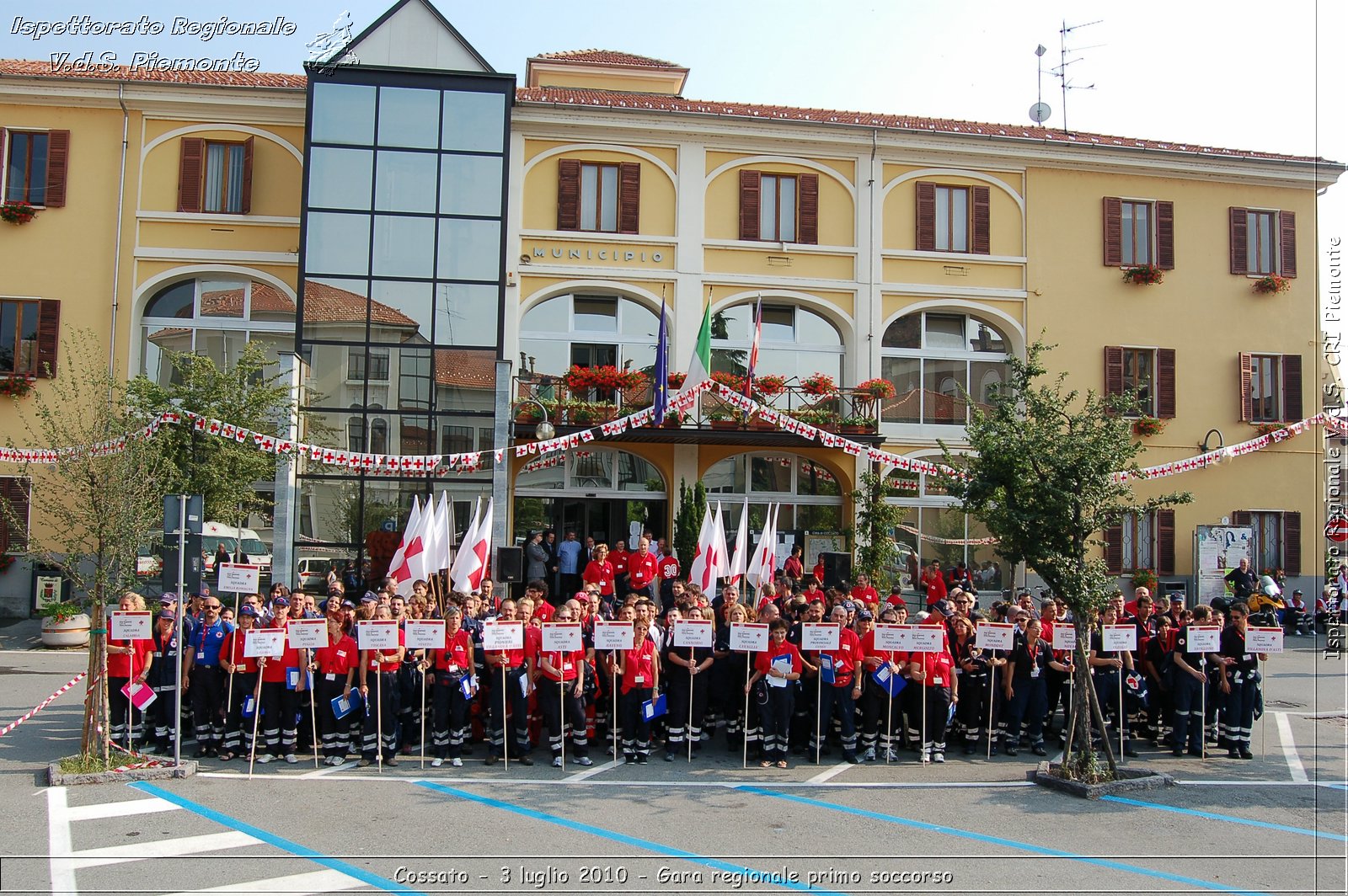 Cossato - 3 luglio 2010 - Gara regionale primo soccorso -  Croce Rossa Italiana - Ispettorato Regionale Volontari del Soccorso Piemonte