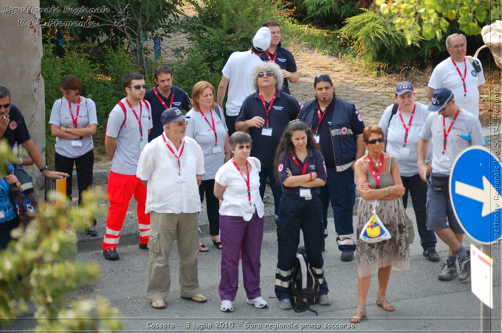 Cossato - 3 luglio 2010 - Gara regionale primo soccorso -  Croce Rossa Italiana - Ispettorato Regionale Volontari del Soccorso Piemonte